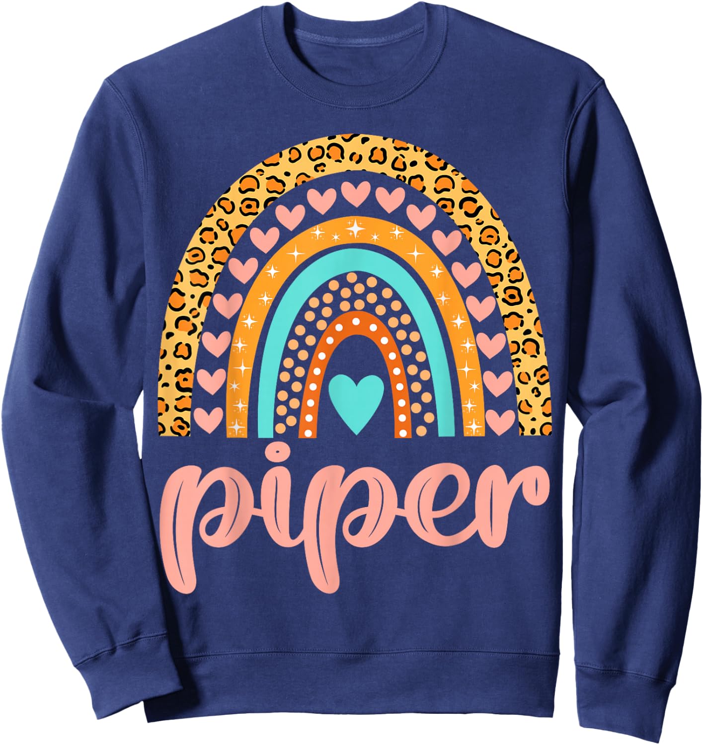 Piper Piper Name Birthday Shirt Gift Sweatshirt - Sweatshirt | Navy