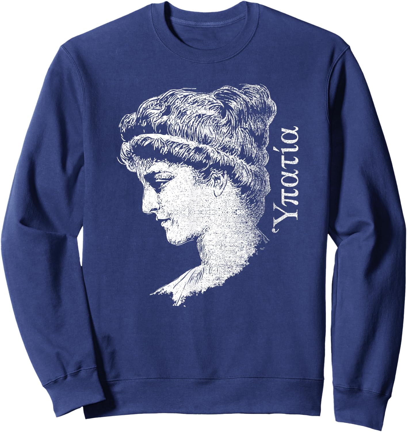 Hypatia of Alexandria Feminism Scientist Sweatshirt - Sweatshirt | Navy