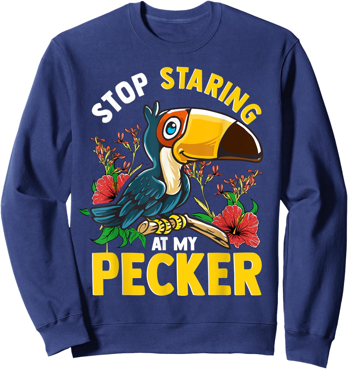 Funny Tucan Sweatshirt - Sweatshirt | Navy