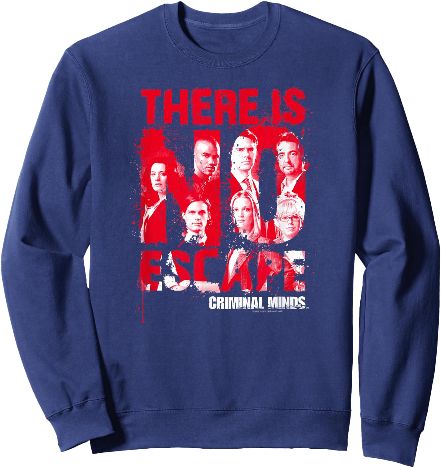Criminal Minds No Escape Sweatshirt - Sweatshirt | Navy