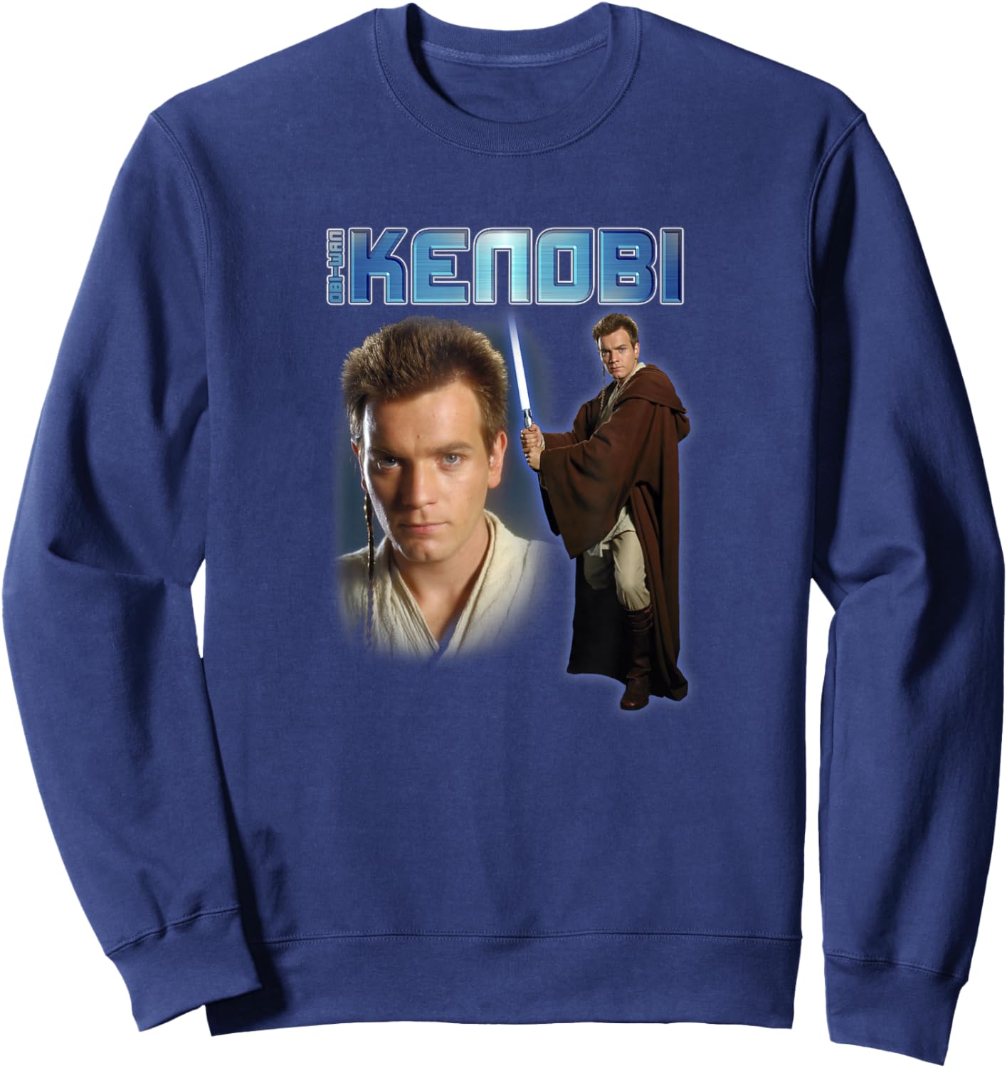 Star Wars Obi-Wan Kenobi Jedi Portrait Sweatshirt - Sweatshirt | Navy