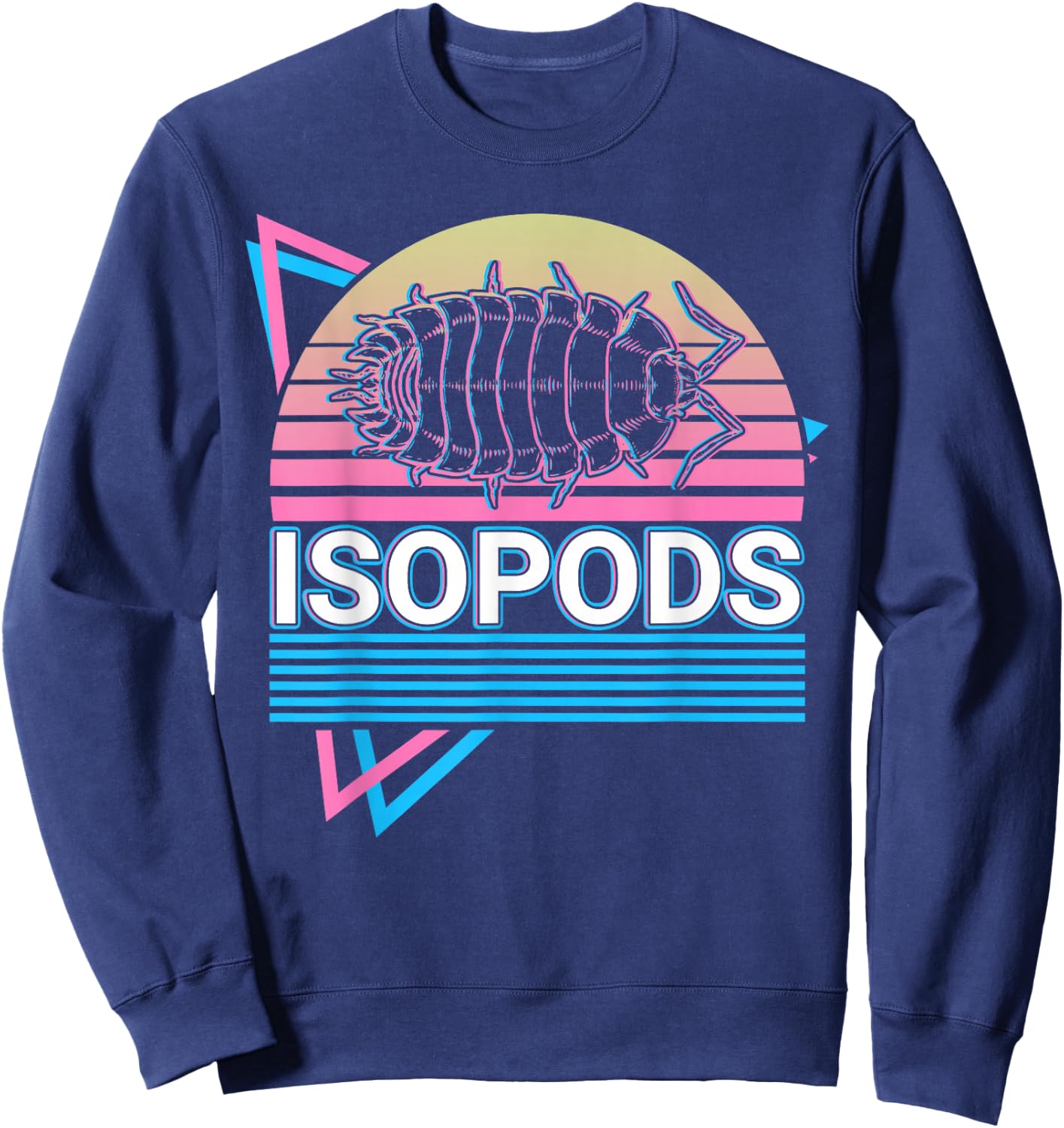 Isopods Retro Sweatshirt - Sweatshirt | Navy