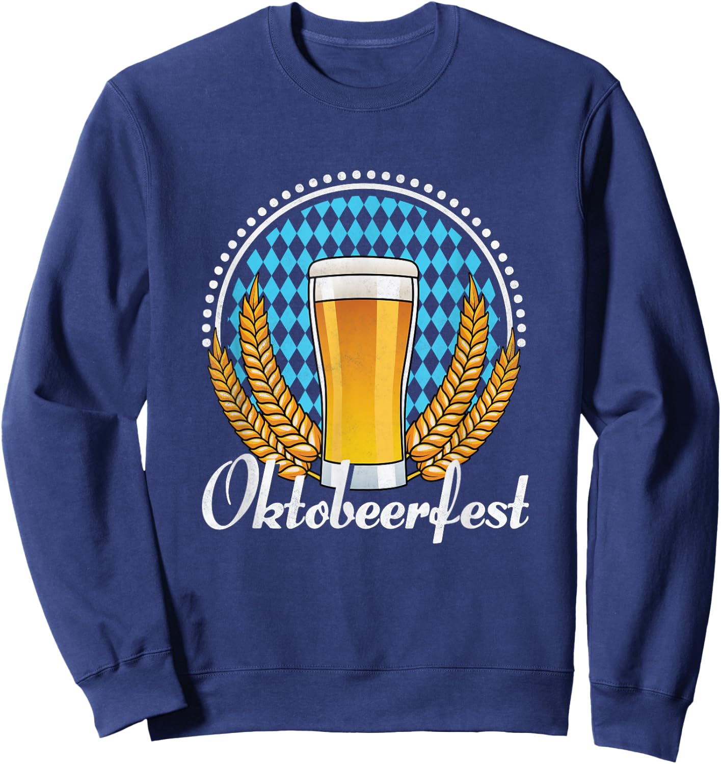 Octobeerfest, Beer Day Oktoberfest Sweatshirt - Sweatshirt | Navy