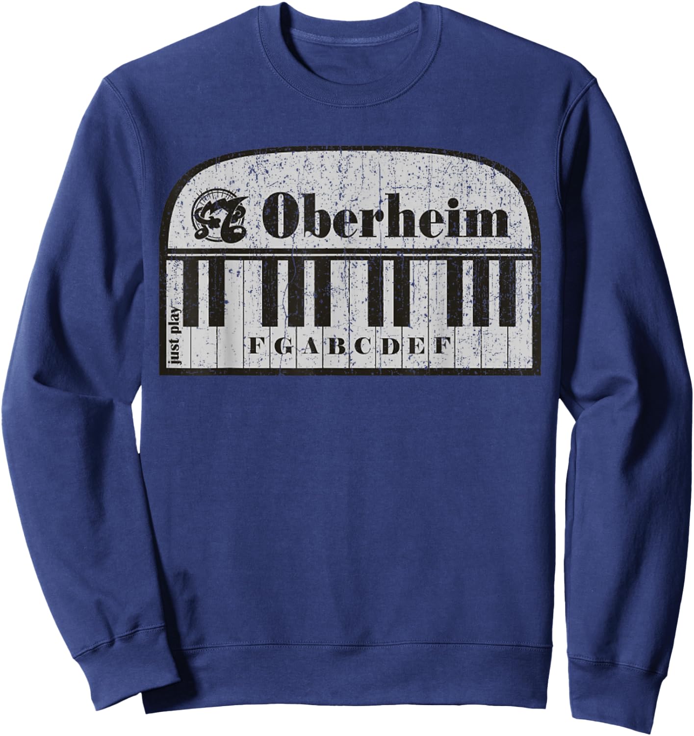Vintage Oberheim 1969 Sweatshirt - Sweatshirt | Navy