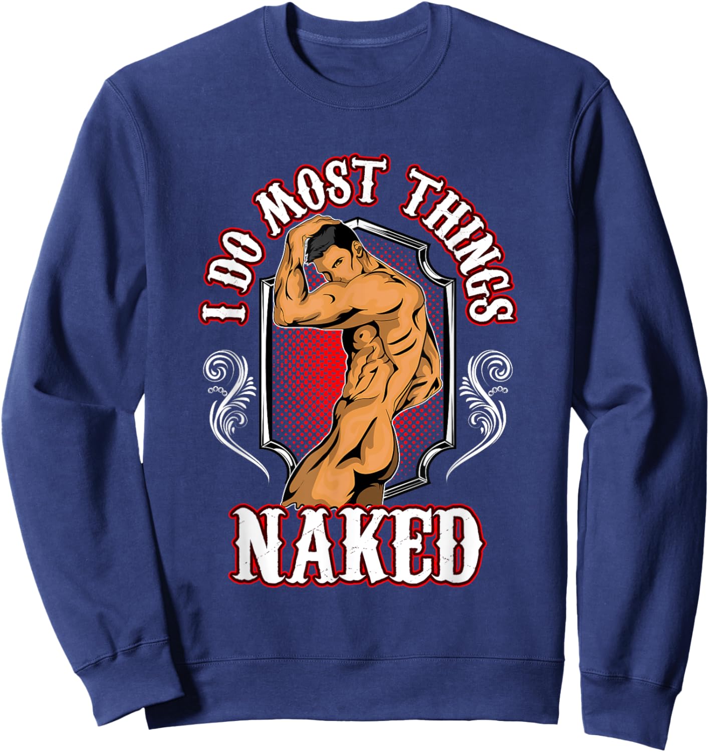 Nude Man Sweatshirt - Sweatshirt | Navy