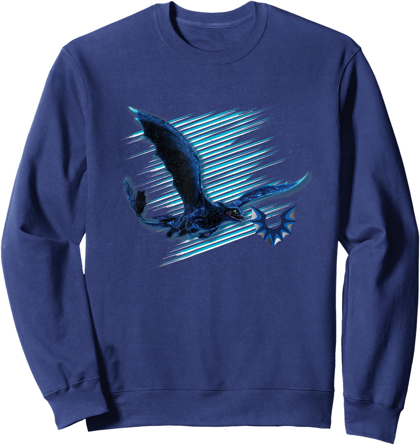 How to Train Your Dragon 3 Homecoming Logo Sweatshirt - Sweatshirt | Navy
