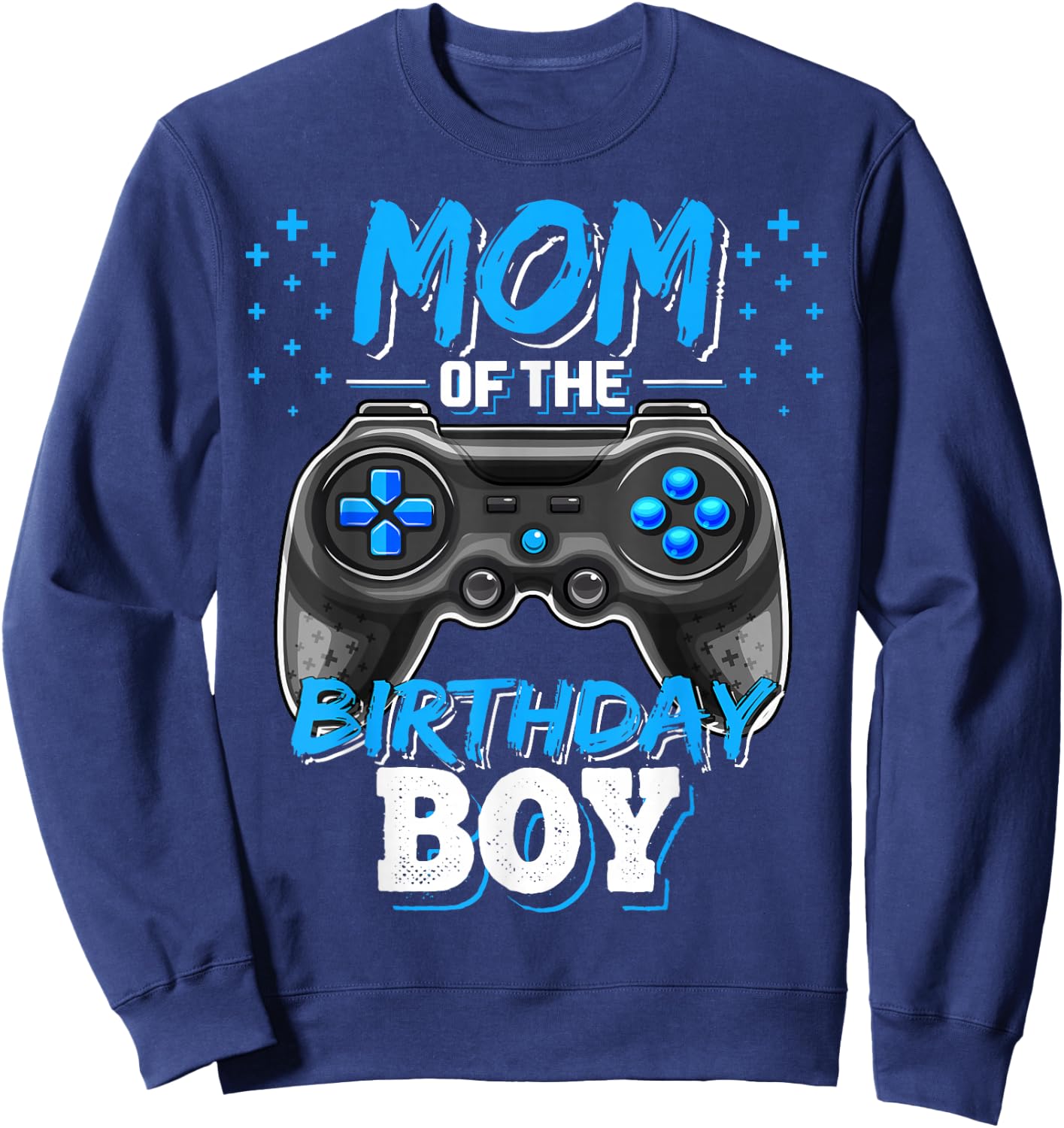 Birthday Party for Mum The Birthday Boy Matching Video Player Birthday Party Sweatshirt - Sweatshirt | Navy