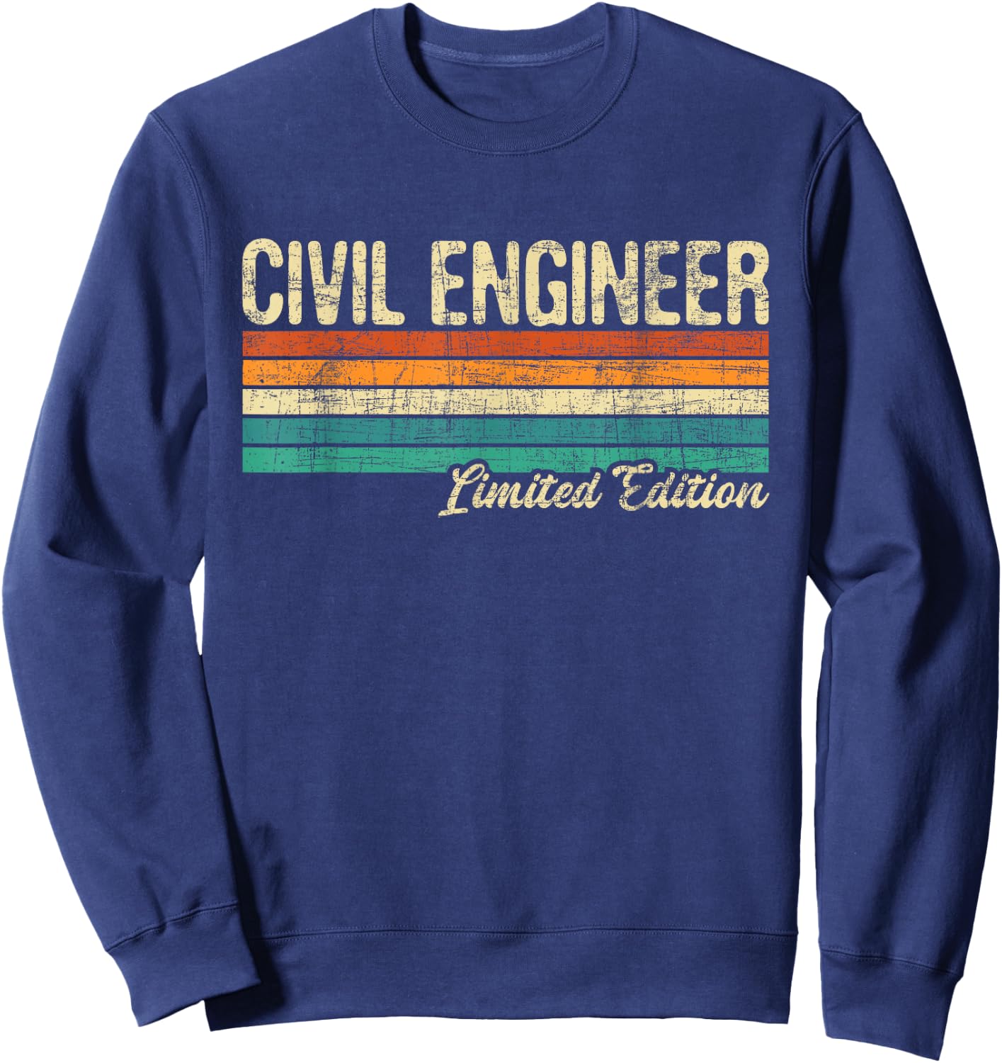Civil Engineer Ltd Edition - Bridge Builder Engineering Sweatshirt - Sweatshirt | Navy