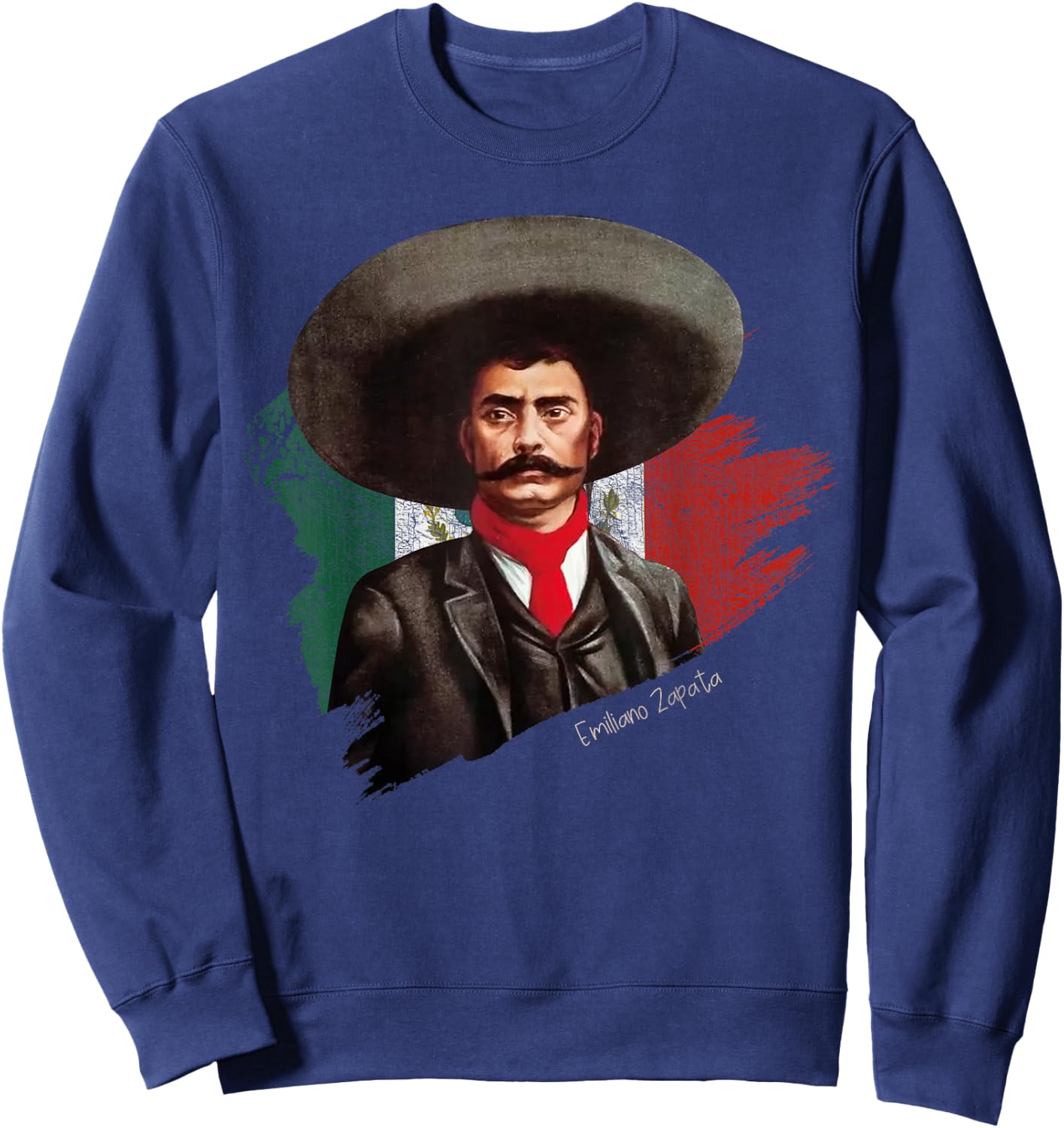 Mexican Revolution Emiliano Zapata shirts Sweatshirt - Sweatshirt | Navy