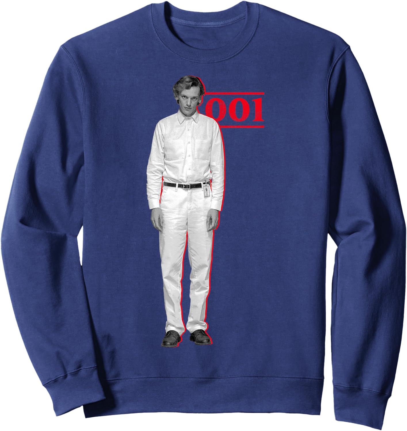 Stranger Things 4 Henry Creel Test Subject 001 Sweatshirt - Sweatshirt | Navy