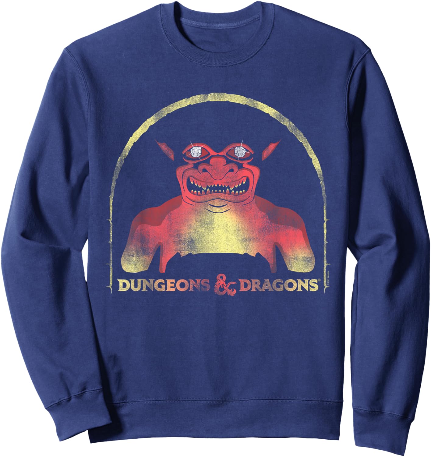 Dungeons & Dragons Old School Player's Handbook Sweatshirt - Sweatshirt | Navy