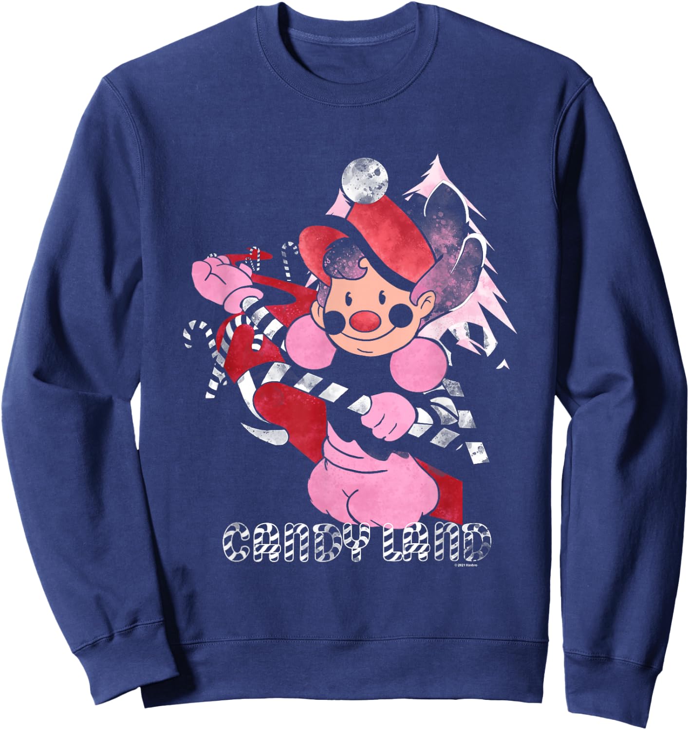 Candy Land Mr. Mint from Peppermint Forest Sweatshirt - Sweatshirt | Navy