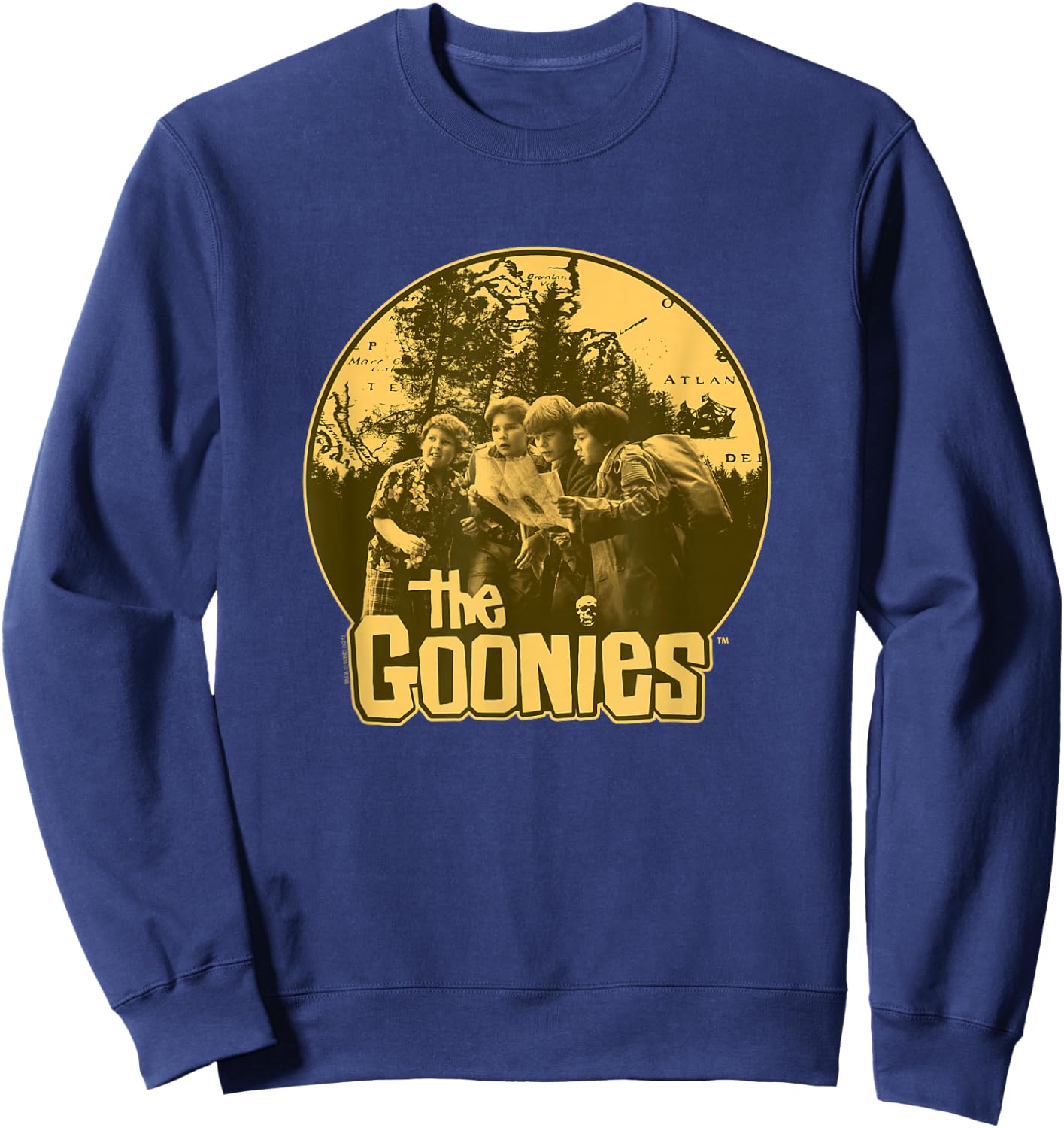 The Goonies Astoria Group Sweatshirt - Sweatshirt | Navy
