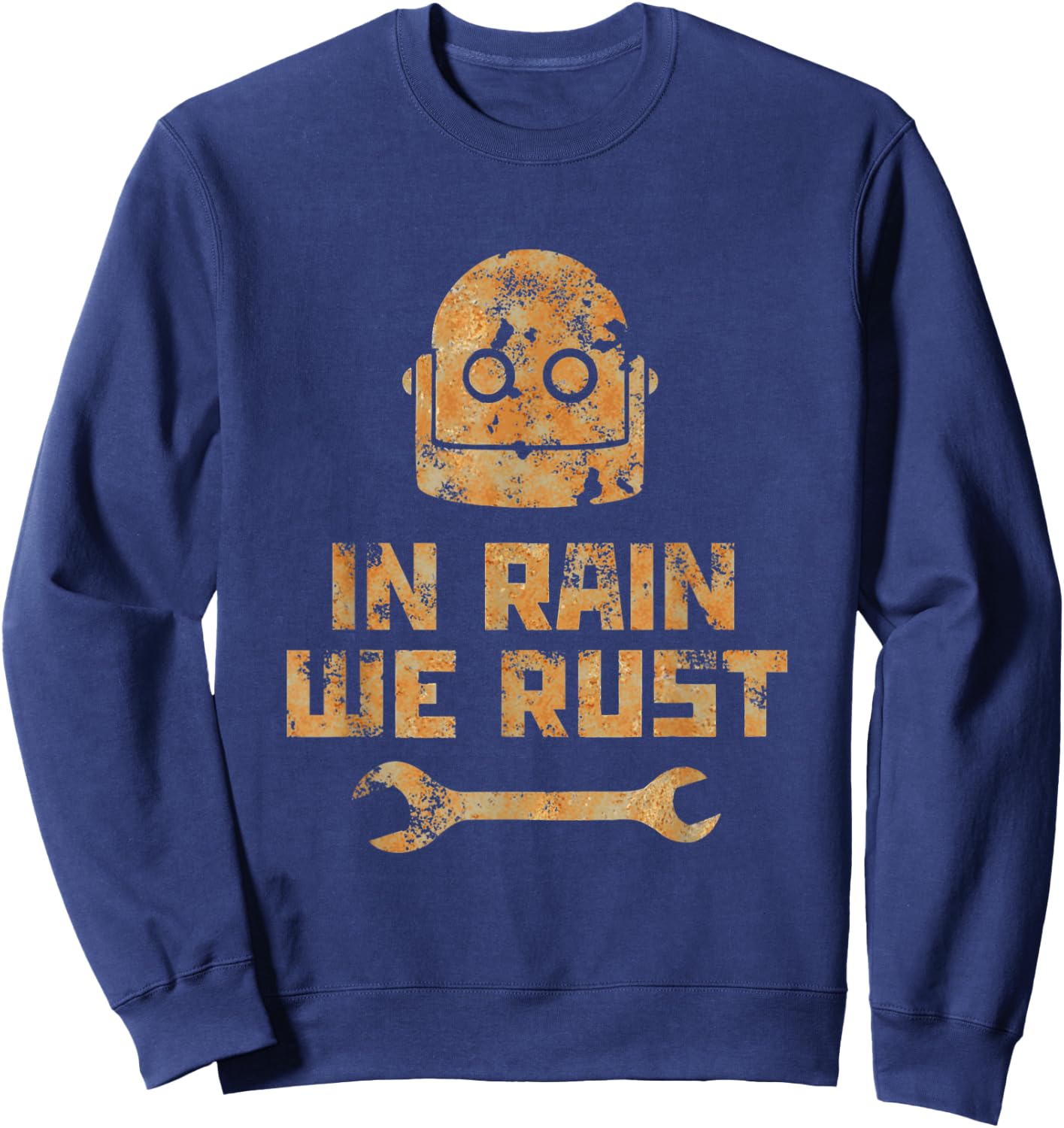 Mechanic, Auto, Robot | Engineer Sweatshirt - Sweatshirt | Navy
