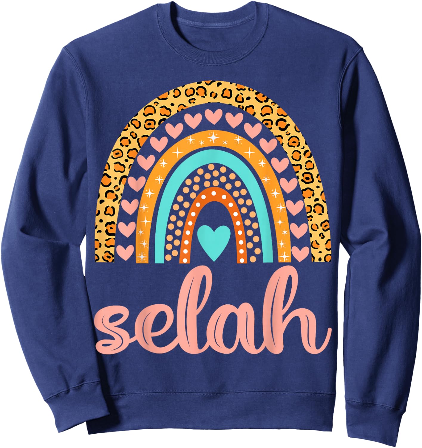 Selah Selah Name Birthday Shirt Gift Sweatshirt - Sweatshirt | Navy