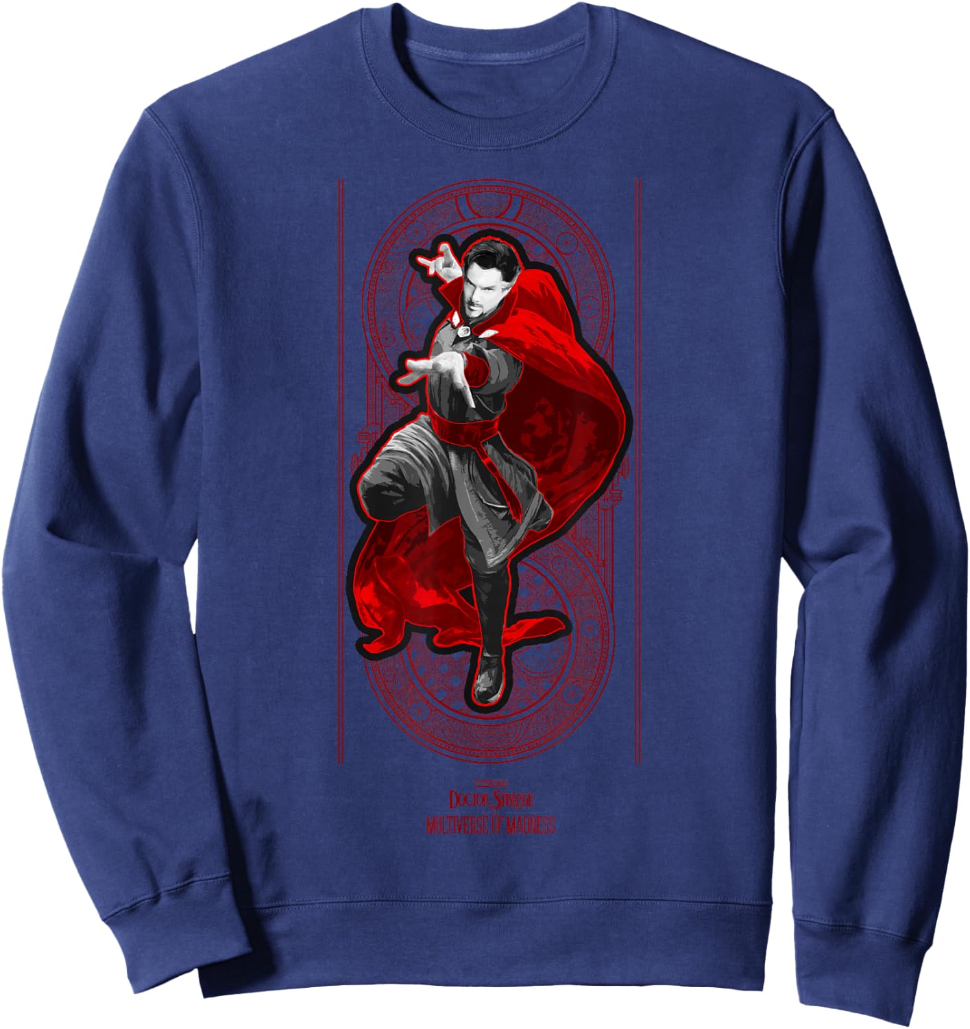Marvel Doctor Strange In The Multiverse Of Madness Portrait Sweatshirt - Sweatshirt | Navy