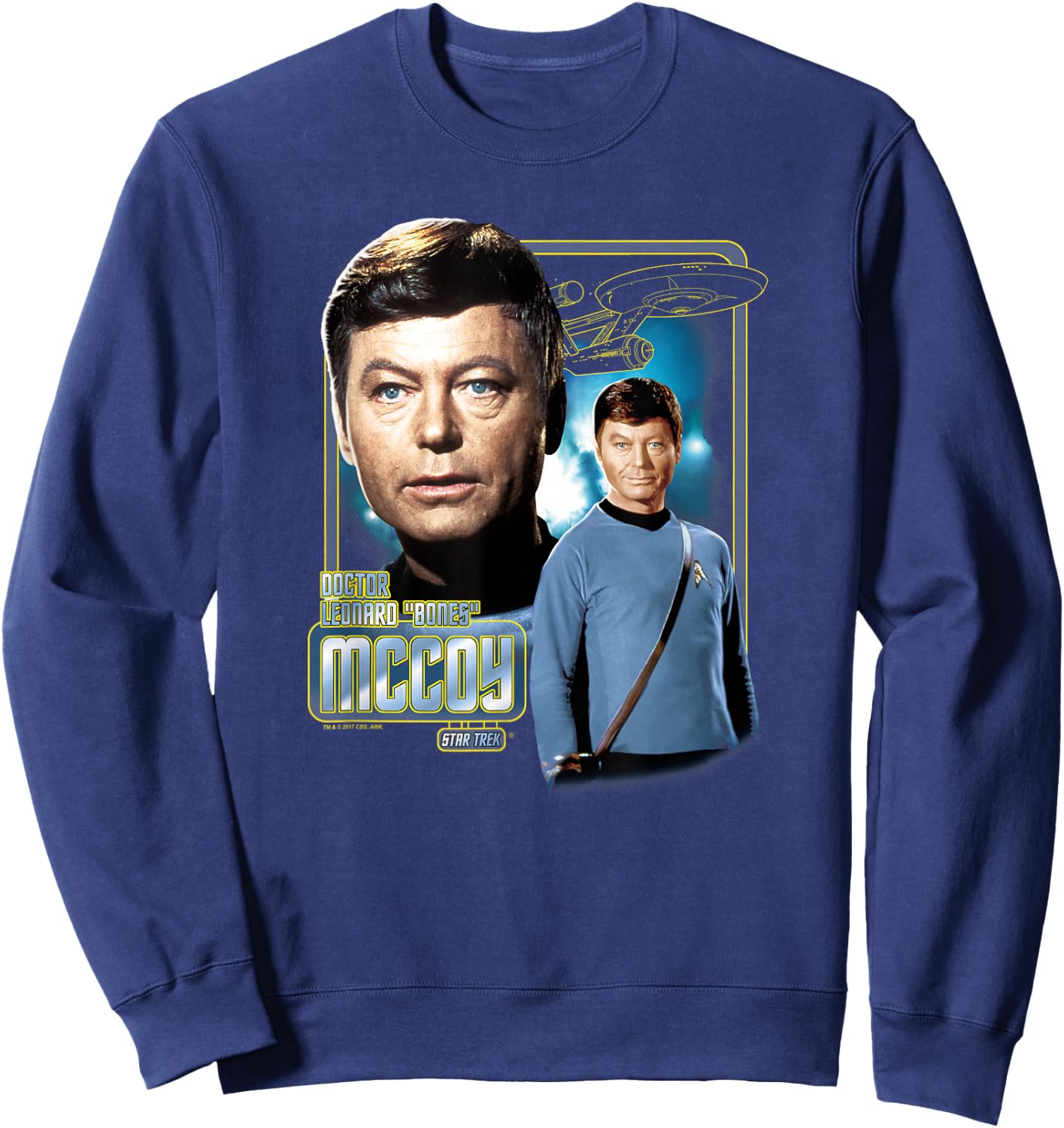 Star Trek Doctor Mccoy Sweatshirt - Sweatshirt | Navy