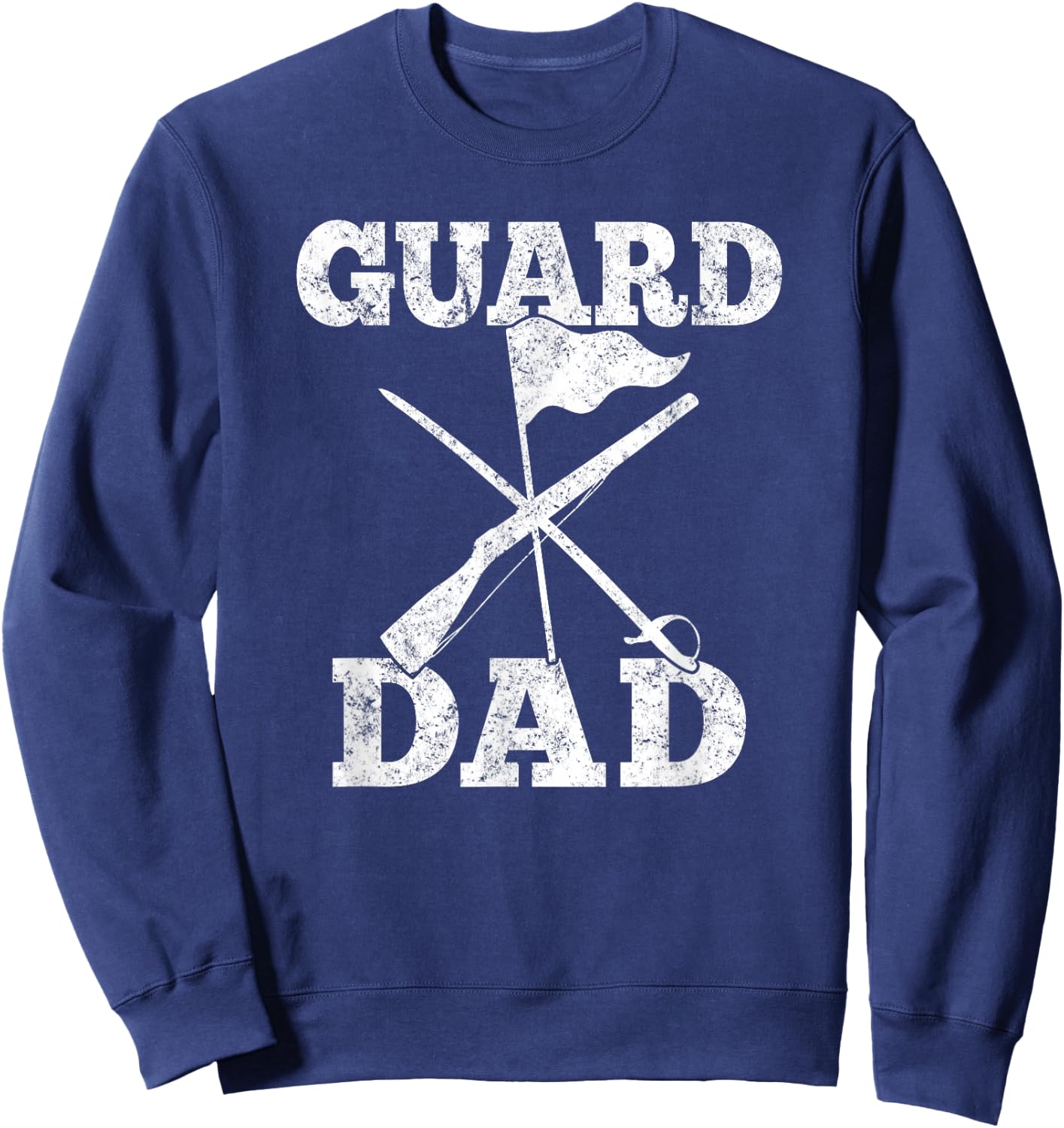 Color Guard Dad Shirt Sweatshirt - Sweatshirt | Navy