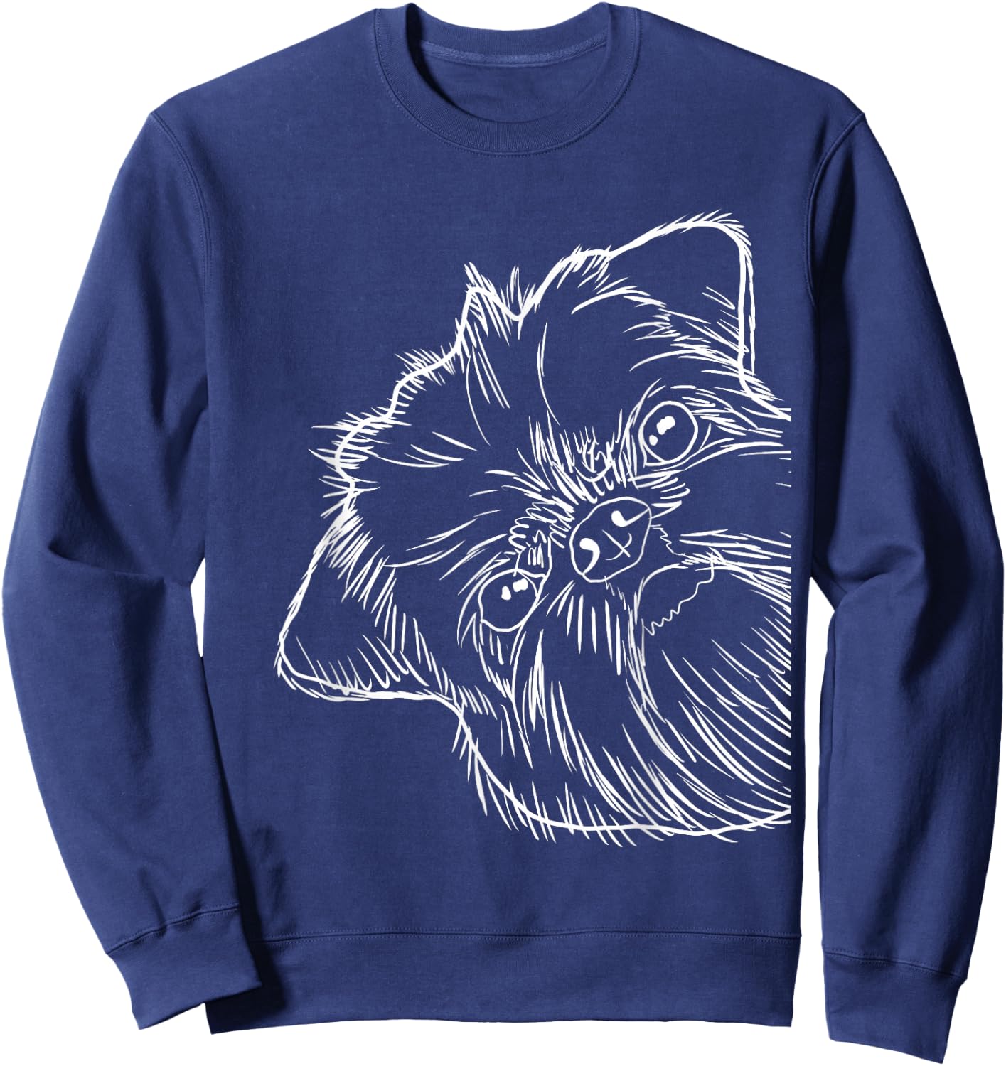 Funny Dog Brussels Griffon Sweatshirt - Sweatshirt | Navy