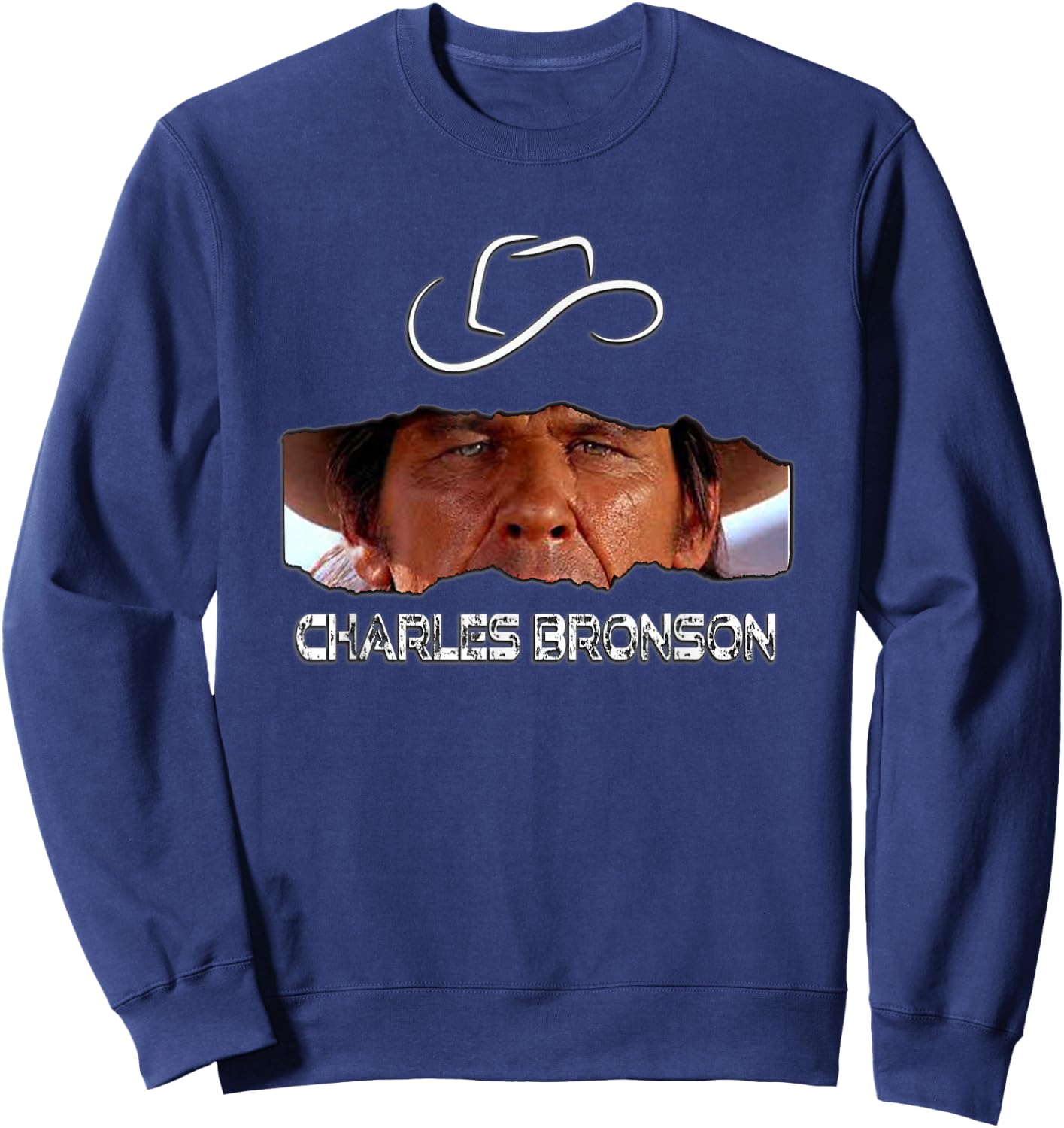 Charles Bronson_001 Sweatshirt - Sweatshirt | Navy
