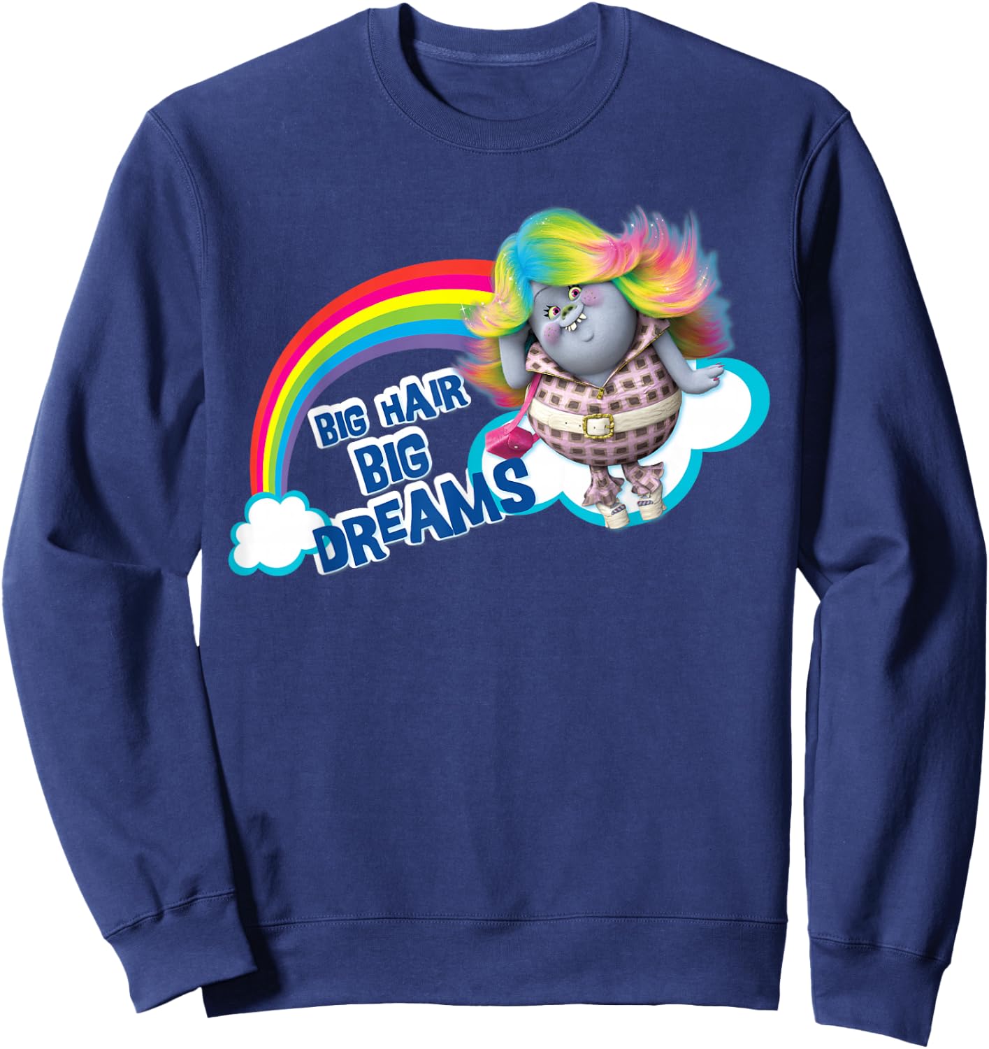 DreamWorks Trolls Big Hair Big Dreams Bridget Sweatshirt - Sweatshirt | Navy