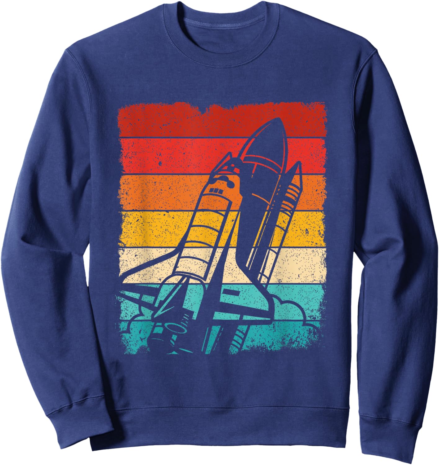 Space Shuttle Sweatshirt - Sweatshirt | Navy
