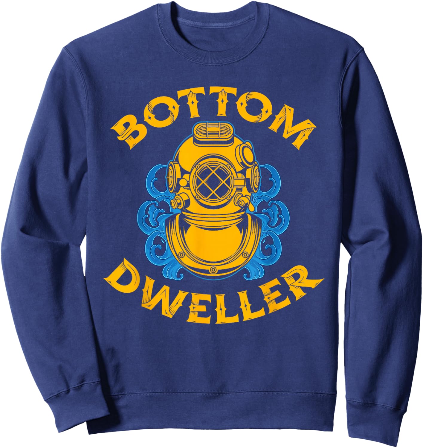 Diving Scuba Diving Sports Sweatshirt - Sweatshirt | Navy