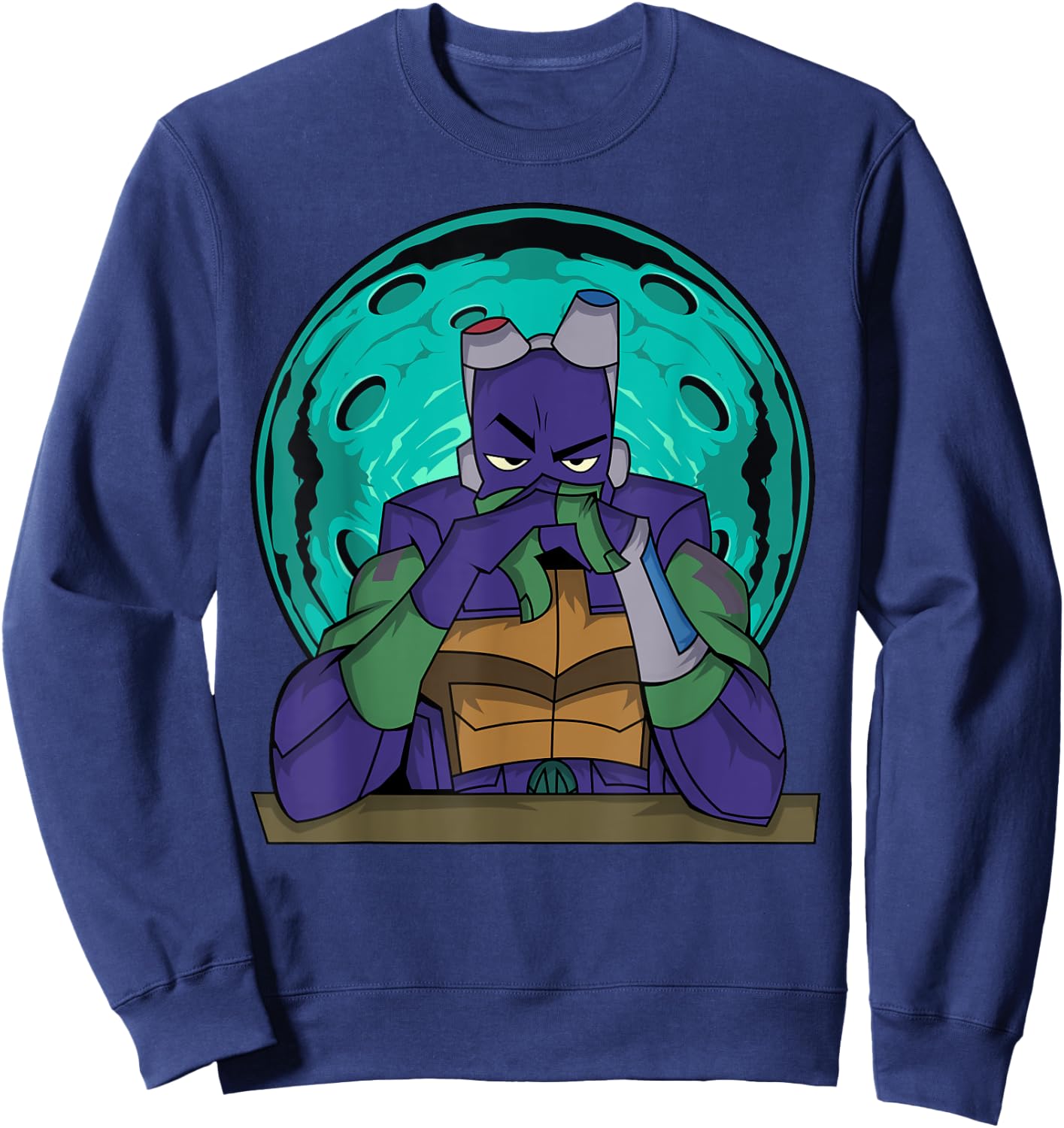 Mademark x Teenage Mutant Ninja Turtles - Donatello Hard as Nails for the RV Sweatshirt - Sweatshirt | Navy