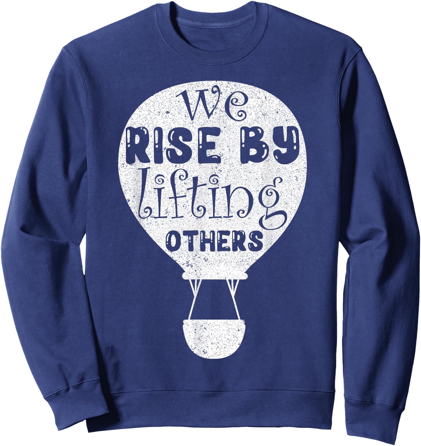 Balloon Flight Hot Air Balloon Sweatshirt - Sweatshirt | Navy