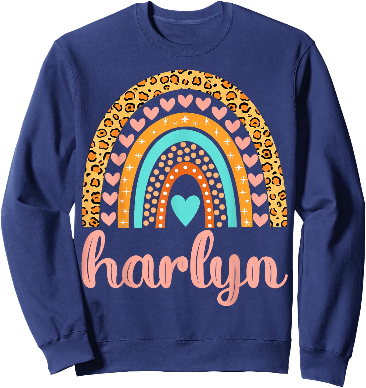 Harlyn Harlyn Name Birthday Shirt Gift Sweatshirt - Sweatshirt | Navy