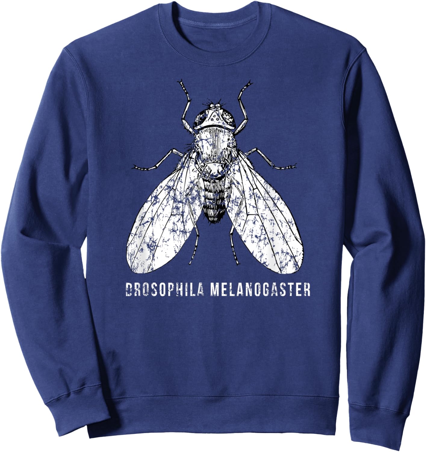 Drosophila Melanogaster for Scientists and Researchers Sweatshirt - Sweatshirt | Navy
