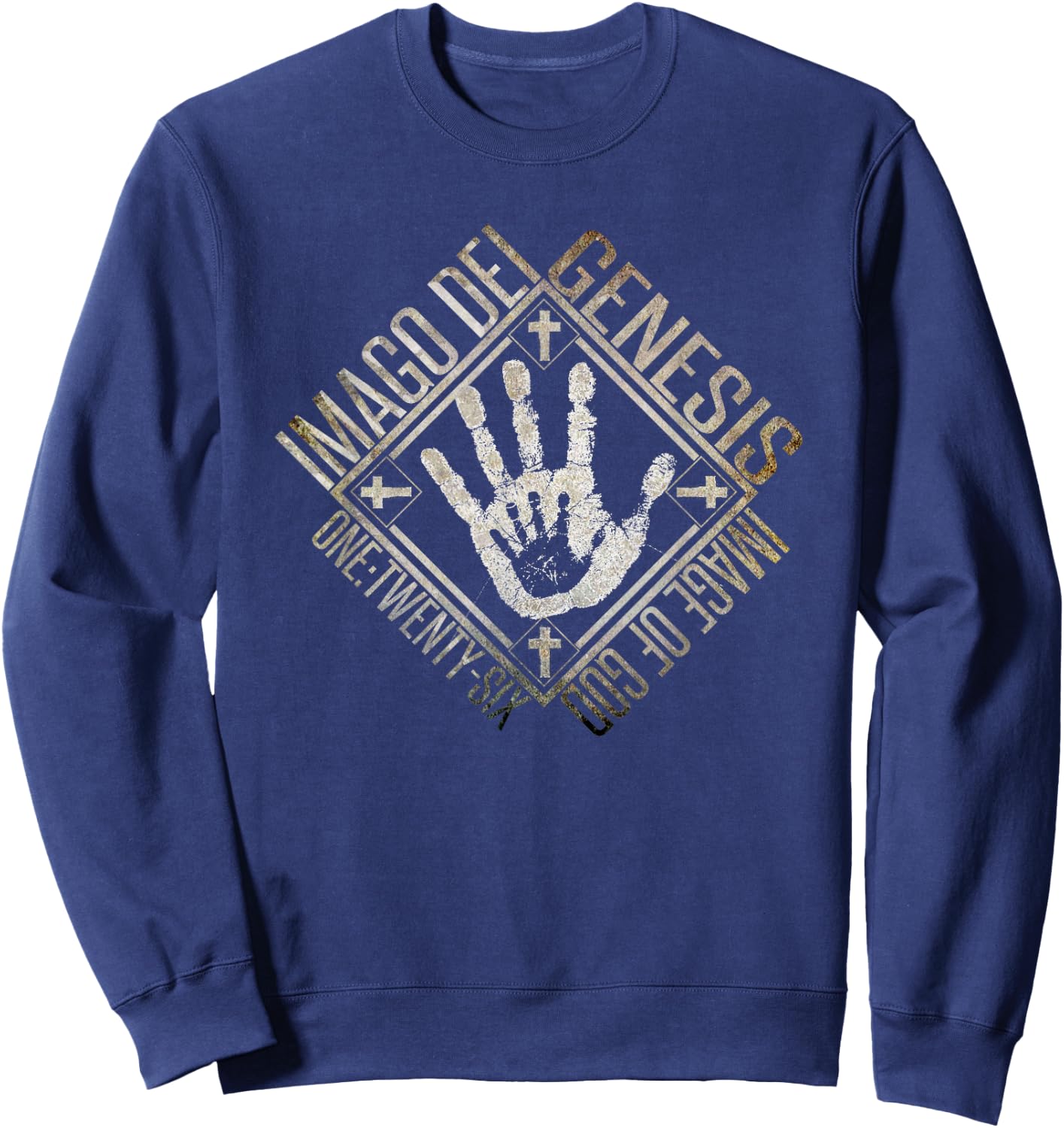 00014: Stylish Imago Dei (Image of God) Sweatshirt - Sweatshirt | Navy