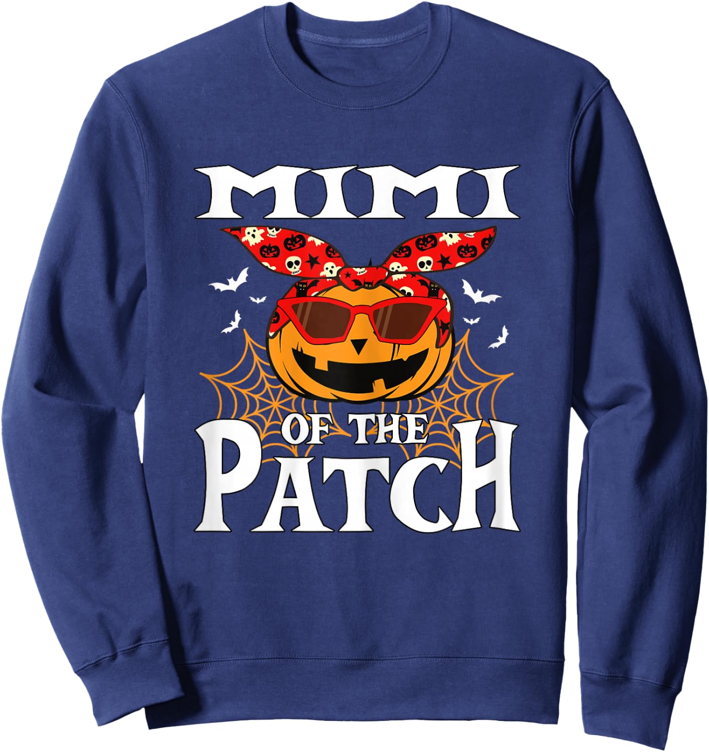 Mimi Halloween Costume Funny Family Halloween Sweatshirt - Sweatshirt | Navy