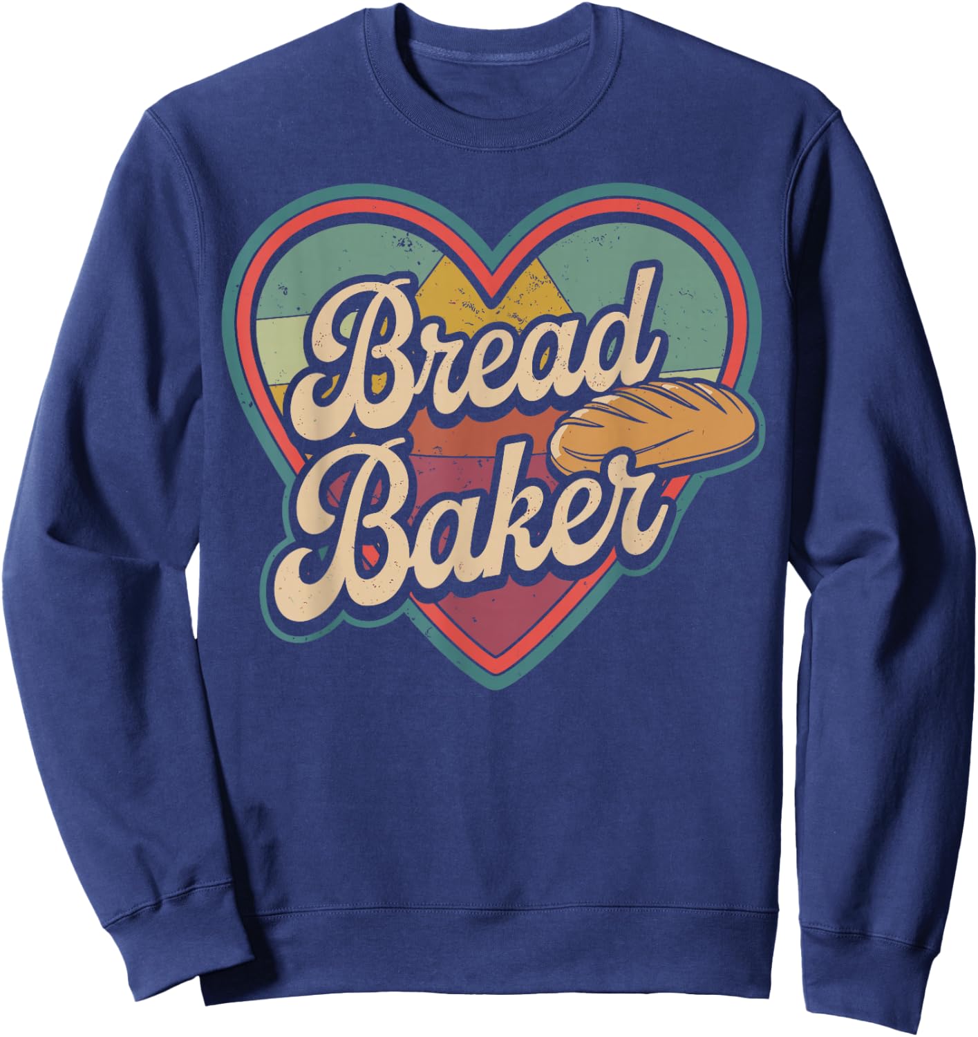 Bread Baker Bread Baking Sweatshirt - Sweatshirt | Navy