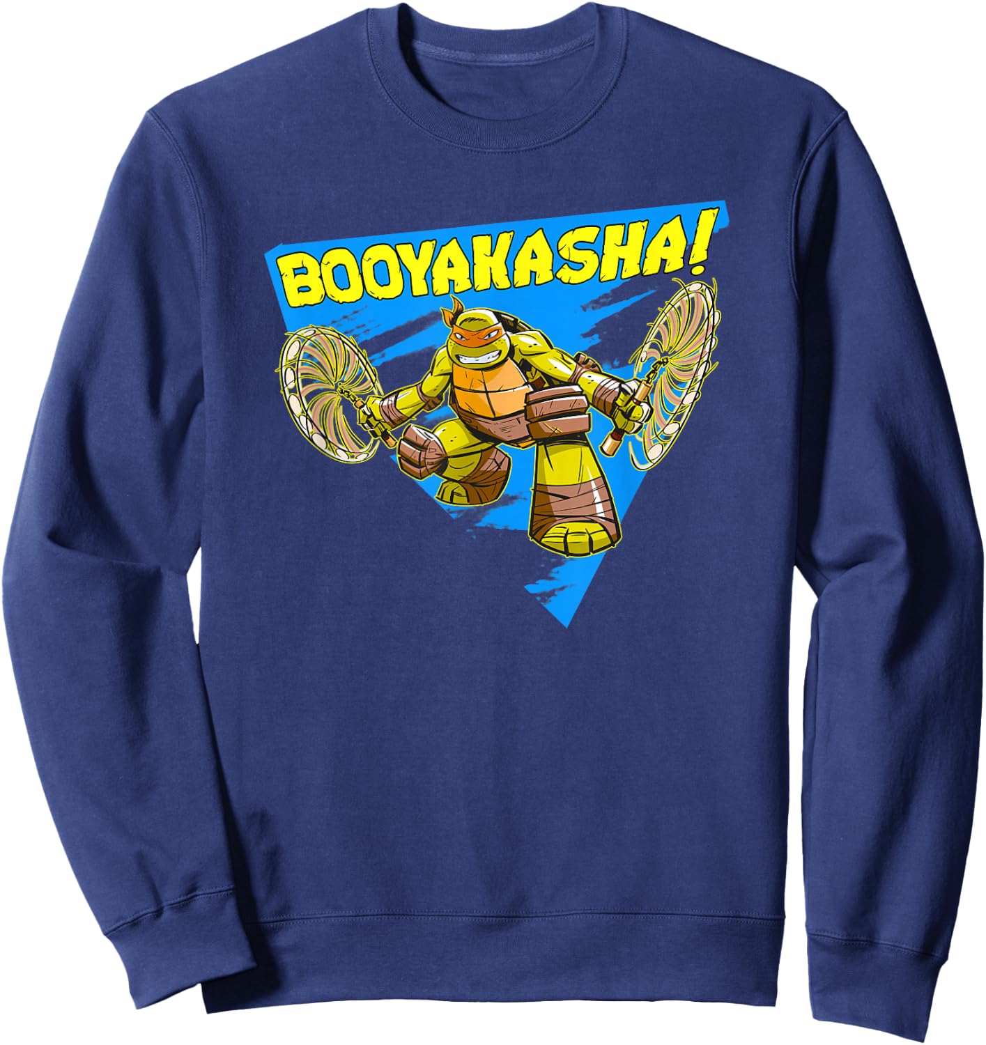 Michelangelo - Booyakasha! Sweatshirt - Sweatshirt | Navy