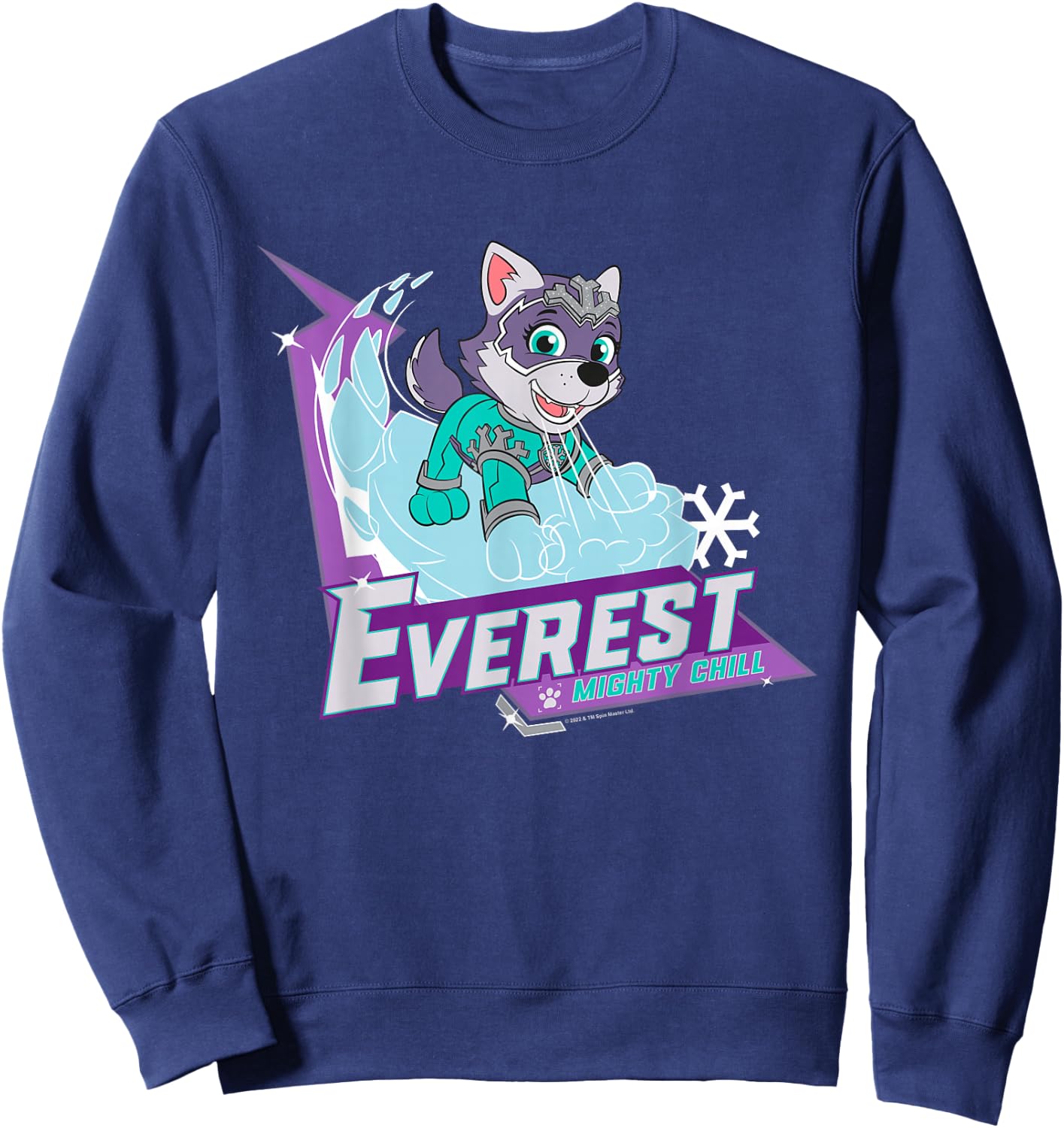 Paw Patrol Everest Mighty Chill Sweatshirt - Sweatshirt | Navy