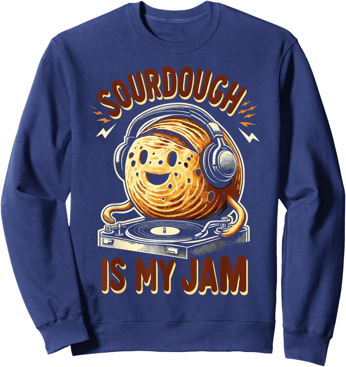 Sourdough Is My Jam Sweatshirt - Sweatshirt | Navy