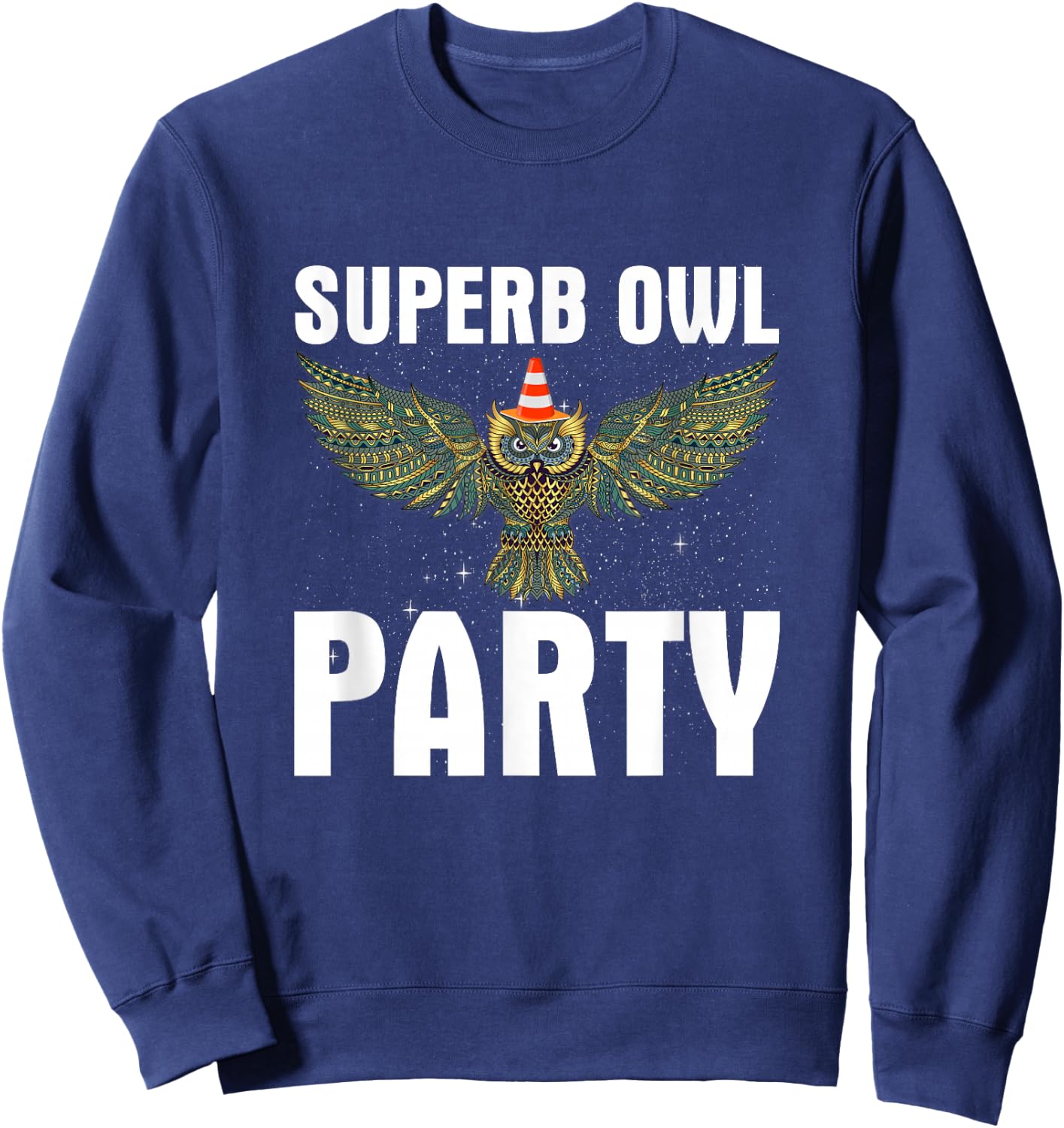 Superb Owl Party What We Do in the Shadows Classic Sweatshirt - Sweatshirt | Navy