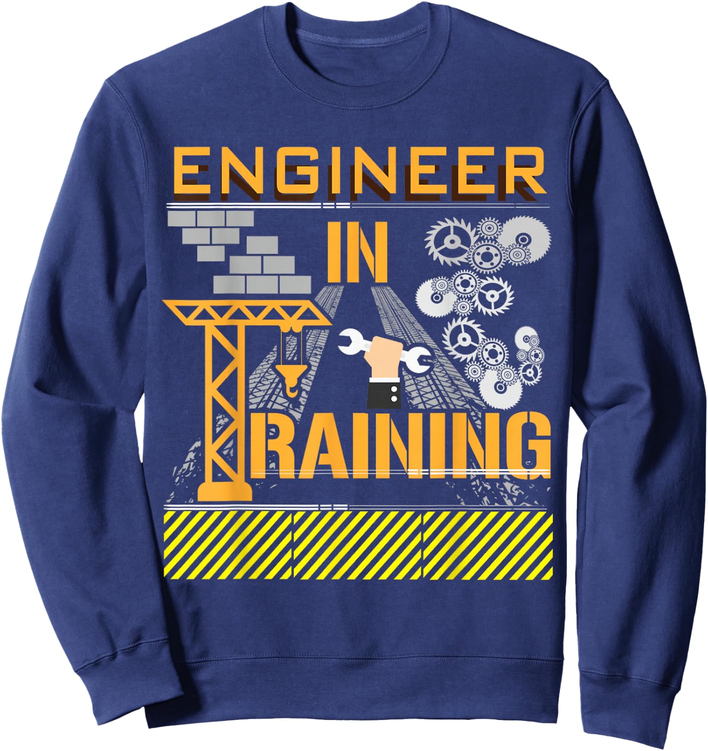 Engineer in Training Engineering Student Tea Gift Sweatshirt - Sweatshirt | Navy