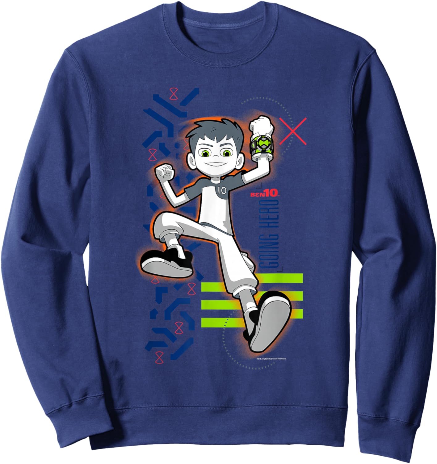 Ben 10 Ben 10 Going Hero Sweatshirt - Sweatshirt | Navy