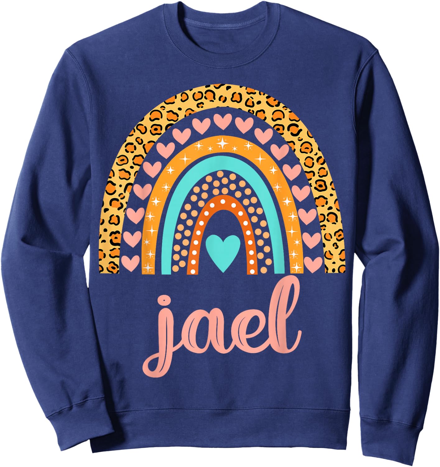 Jael Jael Name Birthday Shirt Gift Sweatshirt - Sweatshirt | Navy