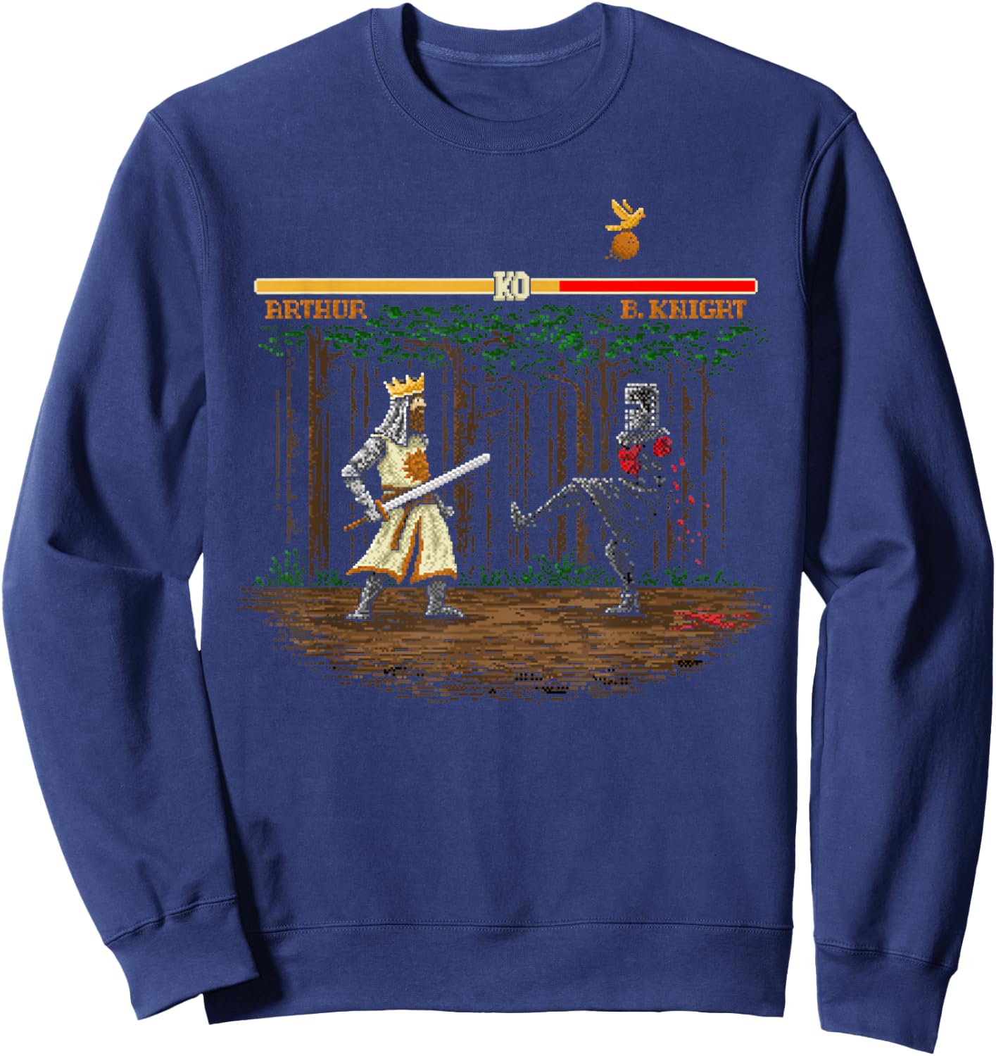 Tis But a Scratch Sweatshirt - Sweatshirt | Navy