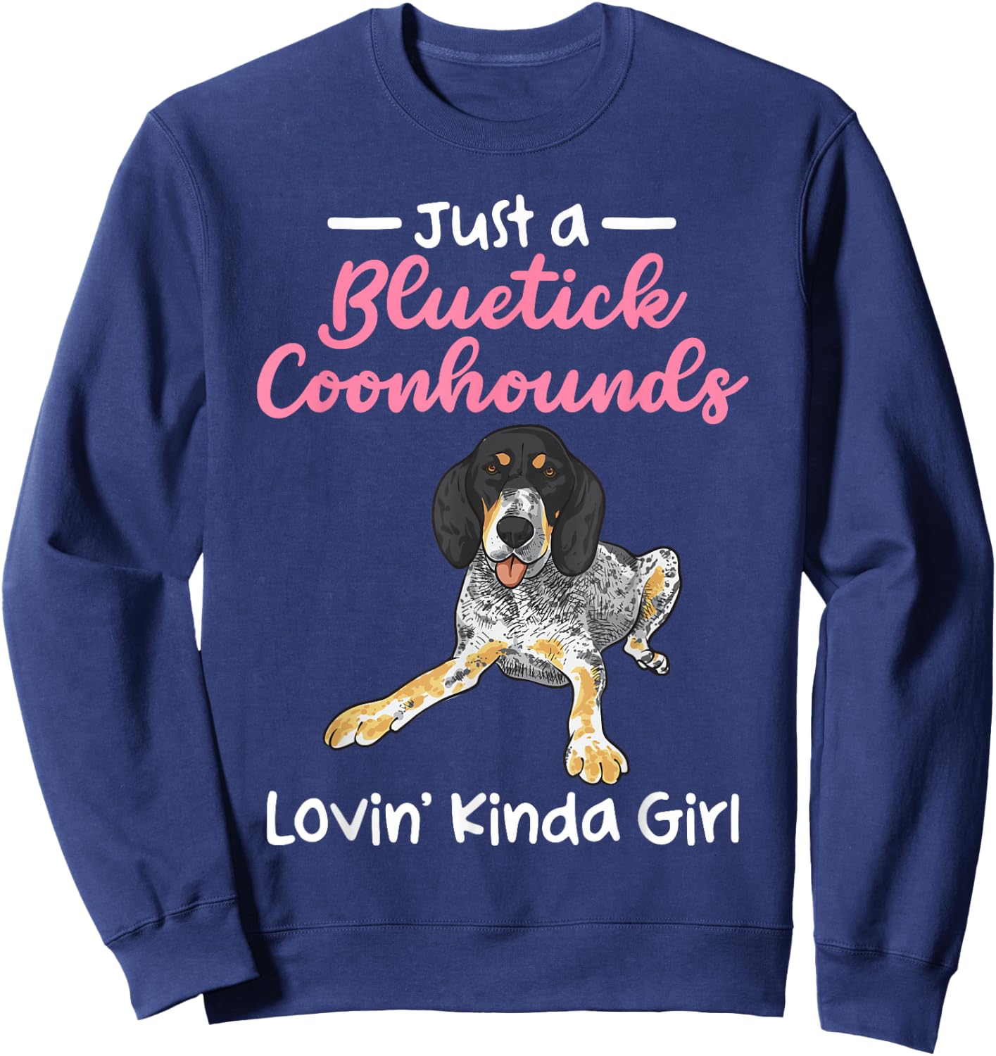 Bluetick Coonhound Sweatshirt - Sweatshirt | Navy