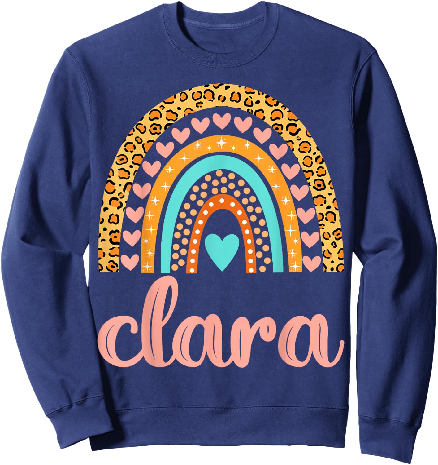 Clara Clara Name Birthday Shirt Gift Sweatshirt - Sweatshirt | Navy