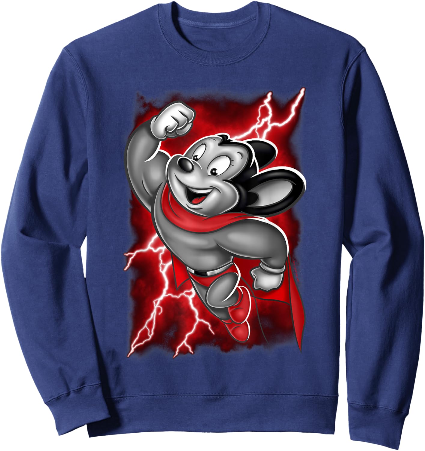 Mighty Mouse Mighty Storm Sweatshirt - Sweatshirt | Navy