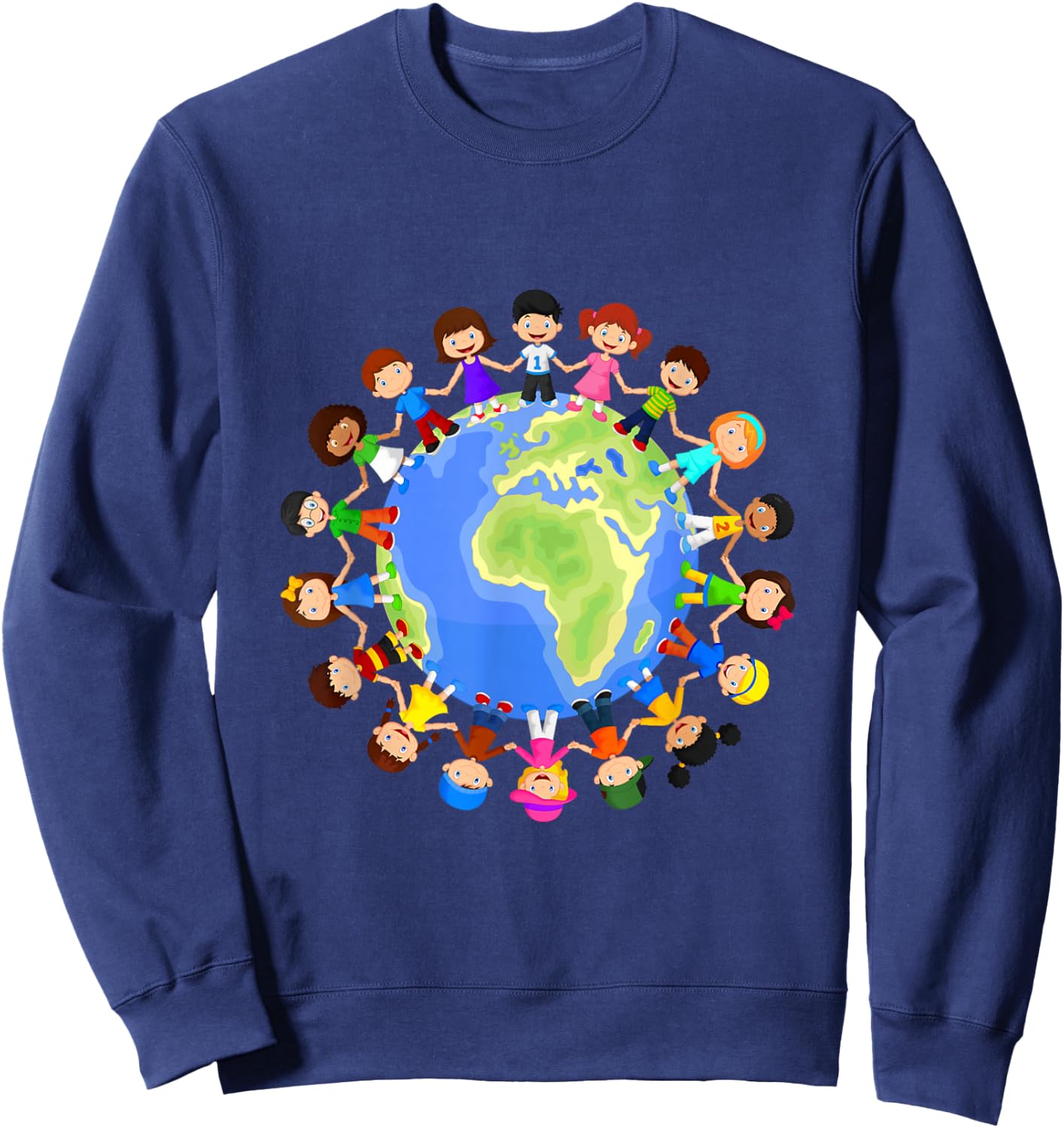 Earth Day Costume Kids Earth Day 2022 Men Youth Boys Girls Sweatshirt - Sweatshirt | Navy