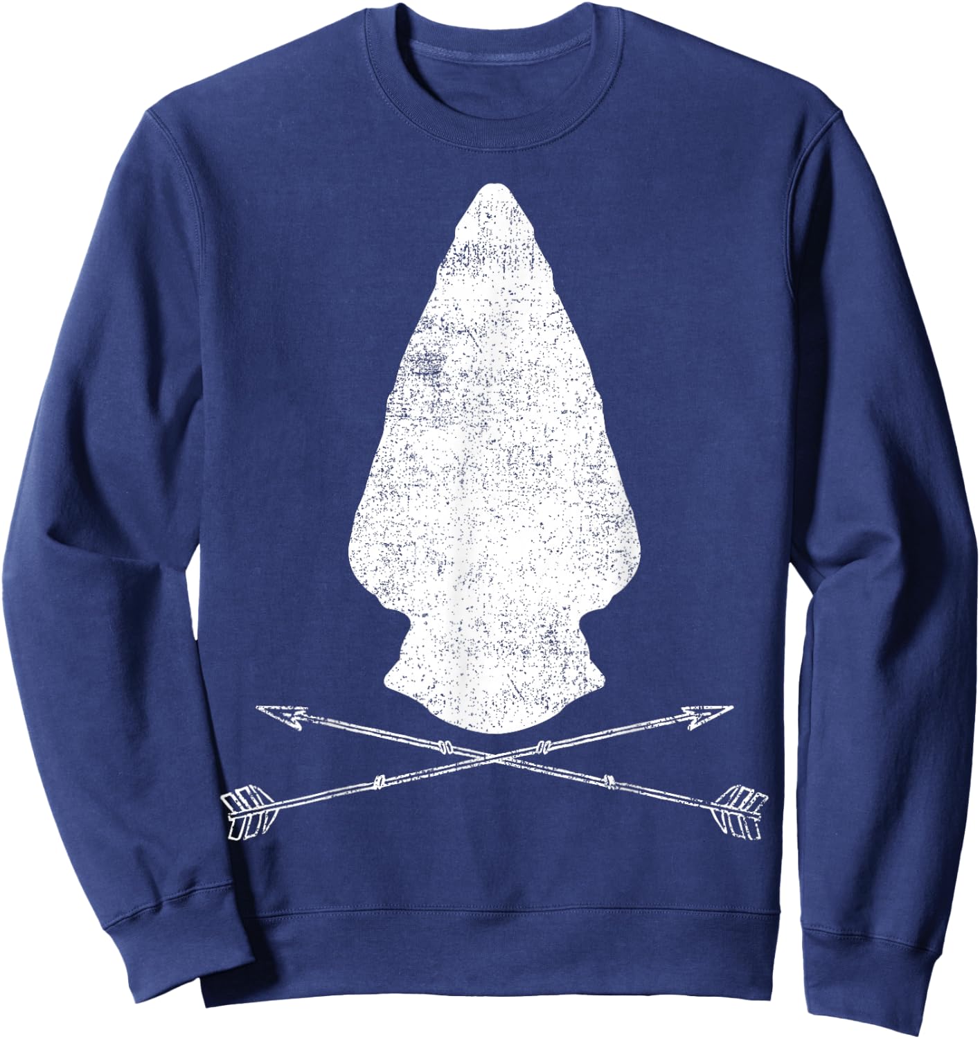 Arrowhead Artifact Arrowhead Hunter Sweatshirt - Sweatshirt | Navy