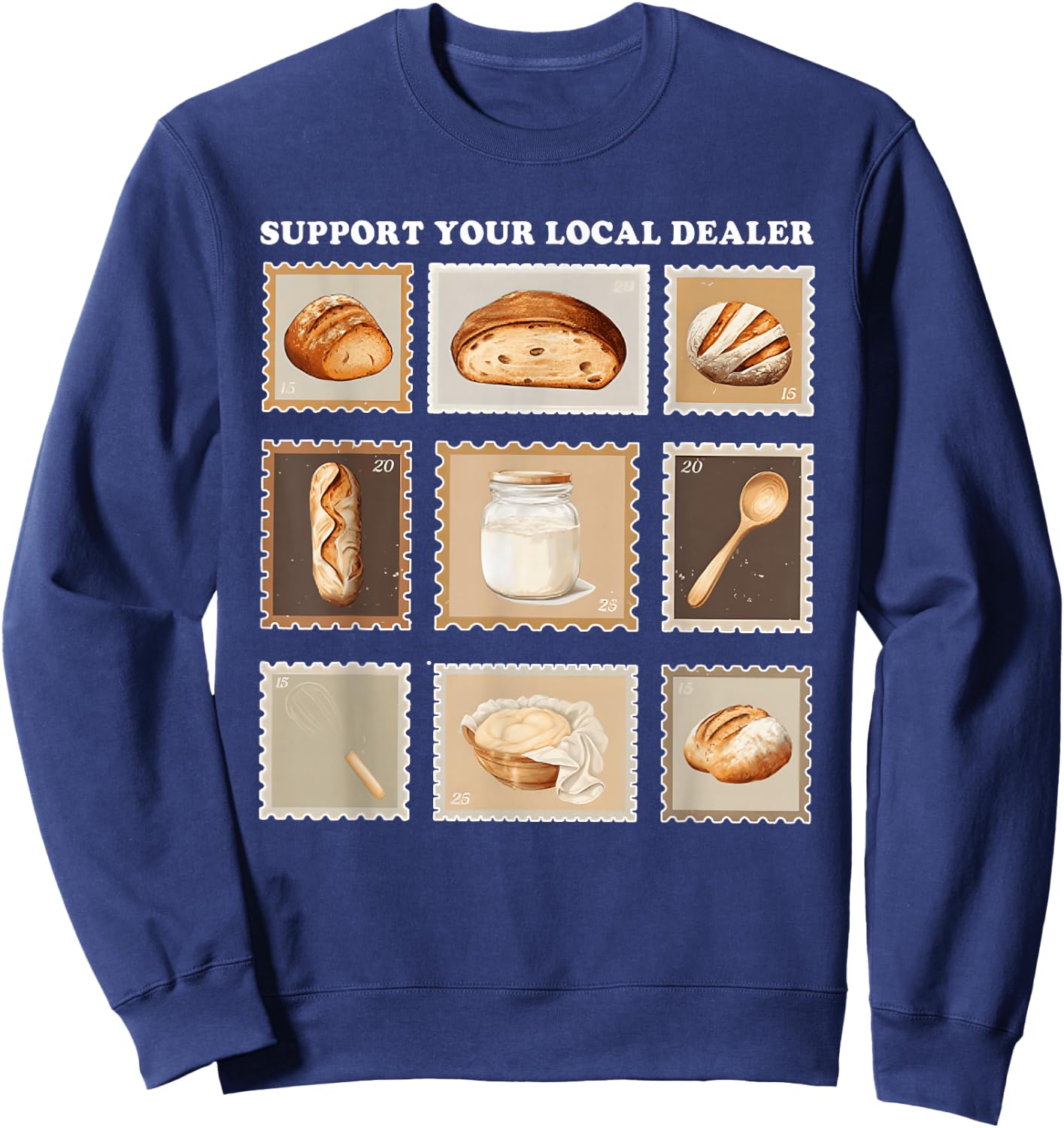 Baker Quote Sweatshirt - Sweatshirt | Navy