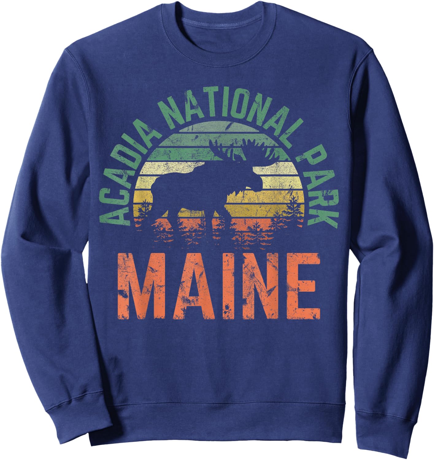 Acadia National Park Sweatshirt - Sweatshirt | Navy