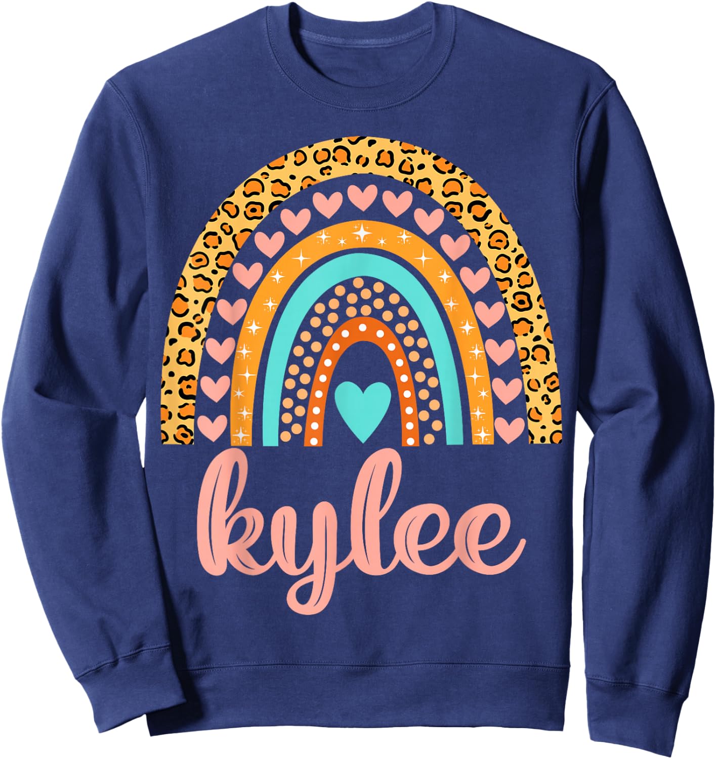 Kylee Kylee Name Birthday Shirt Gift Sweatshirt - Sweatshirt | Navy